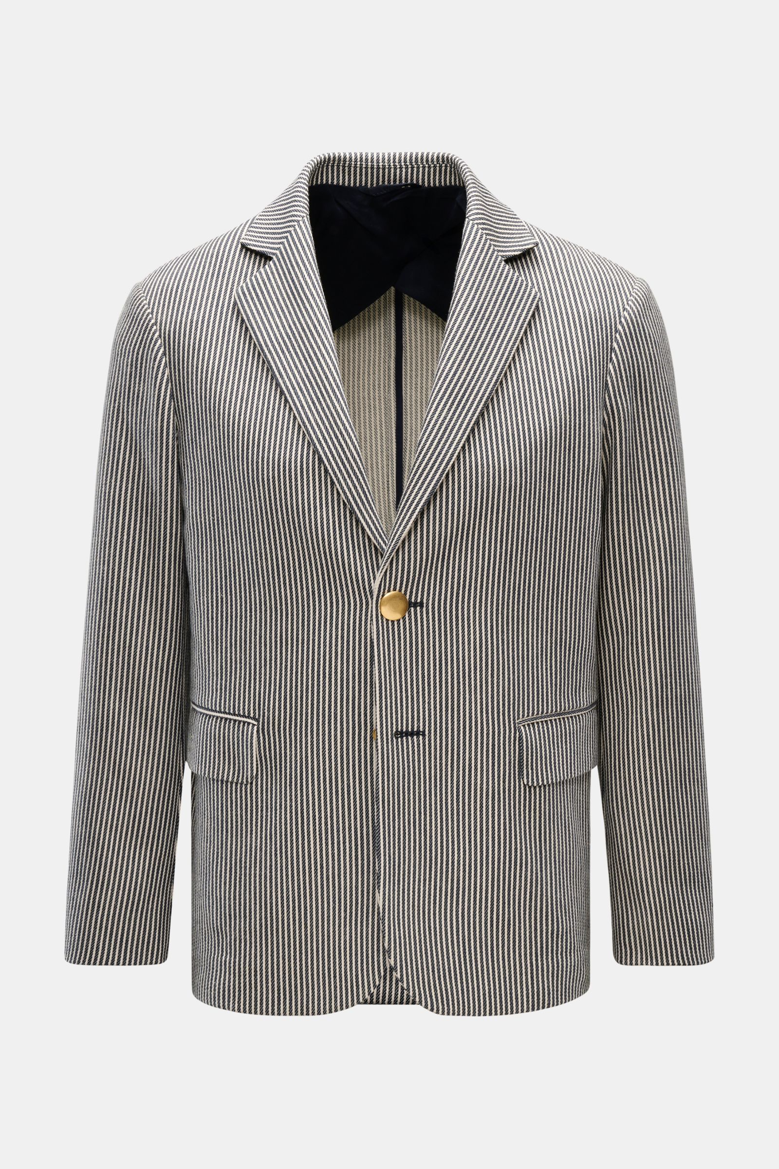 Doppiaa Sakko 'Aantilope' navy/offwhite gestreift