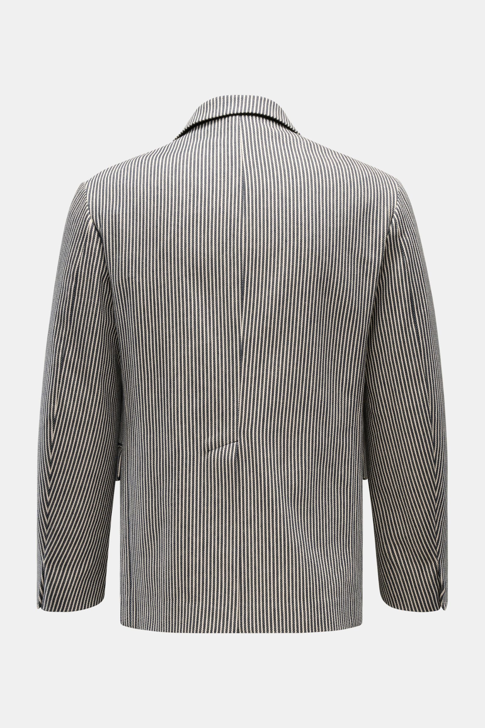 Doppiaa Sakko 'Aantilope' navy/offwhite gestreift