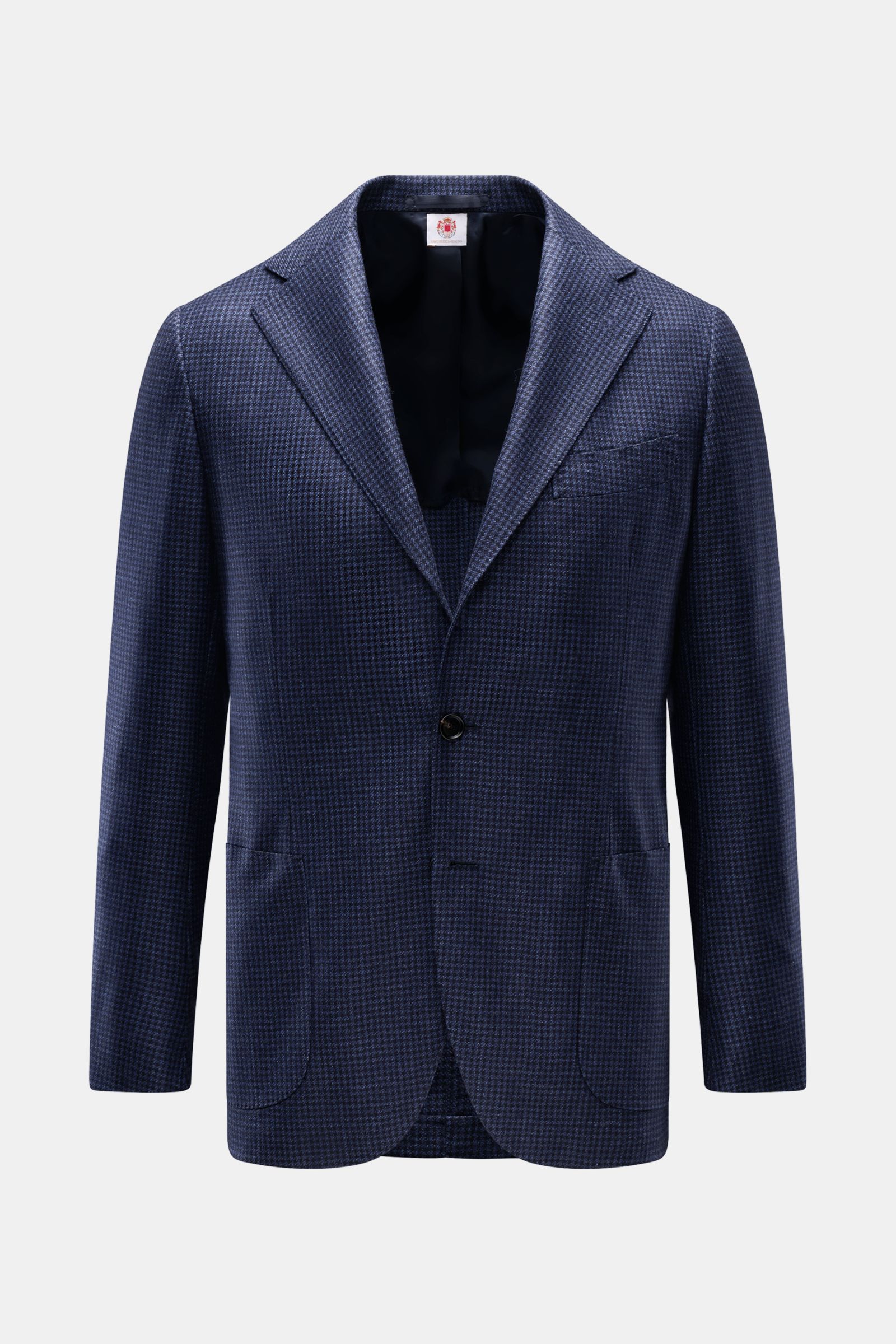 Borrelli Sakko 'Procida' dunkelblau/schwarz kariert