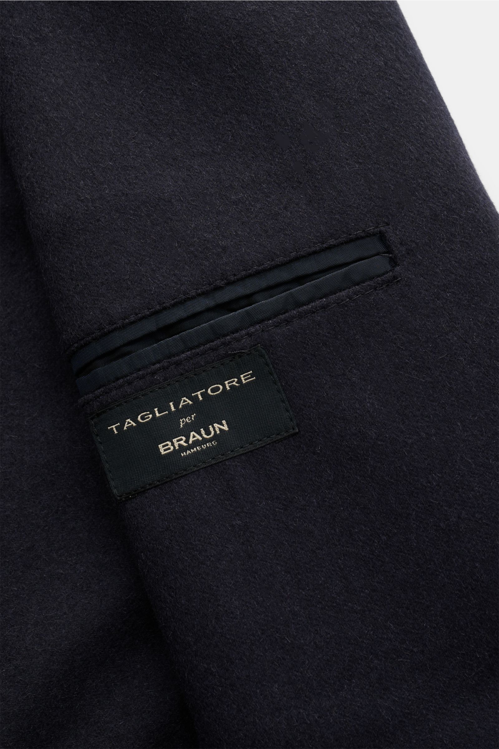 Tagliatore Kamelhaar-Sakko 'Monte Carlo' dark navy
