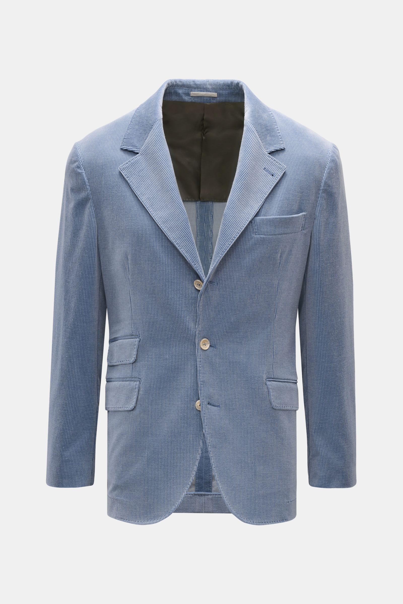 BRUNELLO CUCINELLI corduroy jacket smoky blue | BRAUN Hamburg