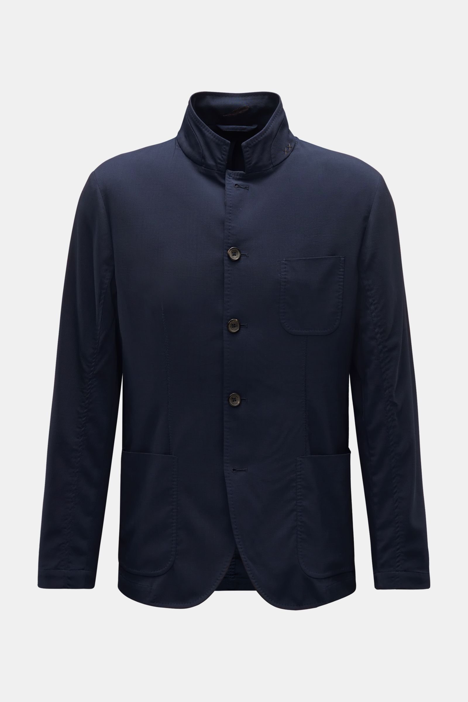 Smart-casual jacket 'Fresco WW Classic Blazer' dark blue