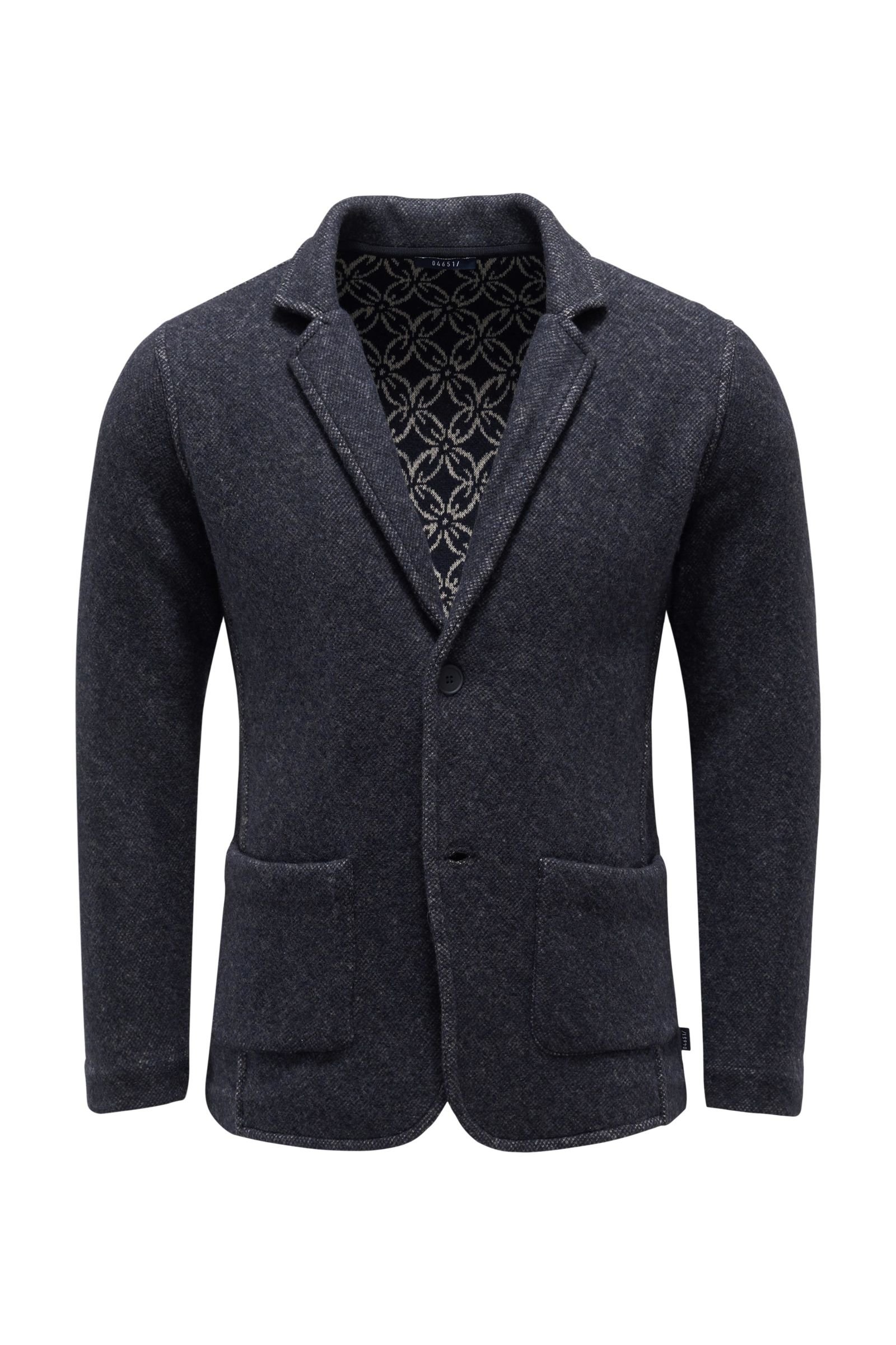 Knit blazer 'Cosy Blazer' grey-blue
