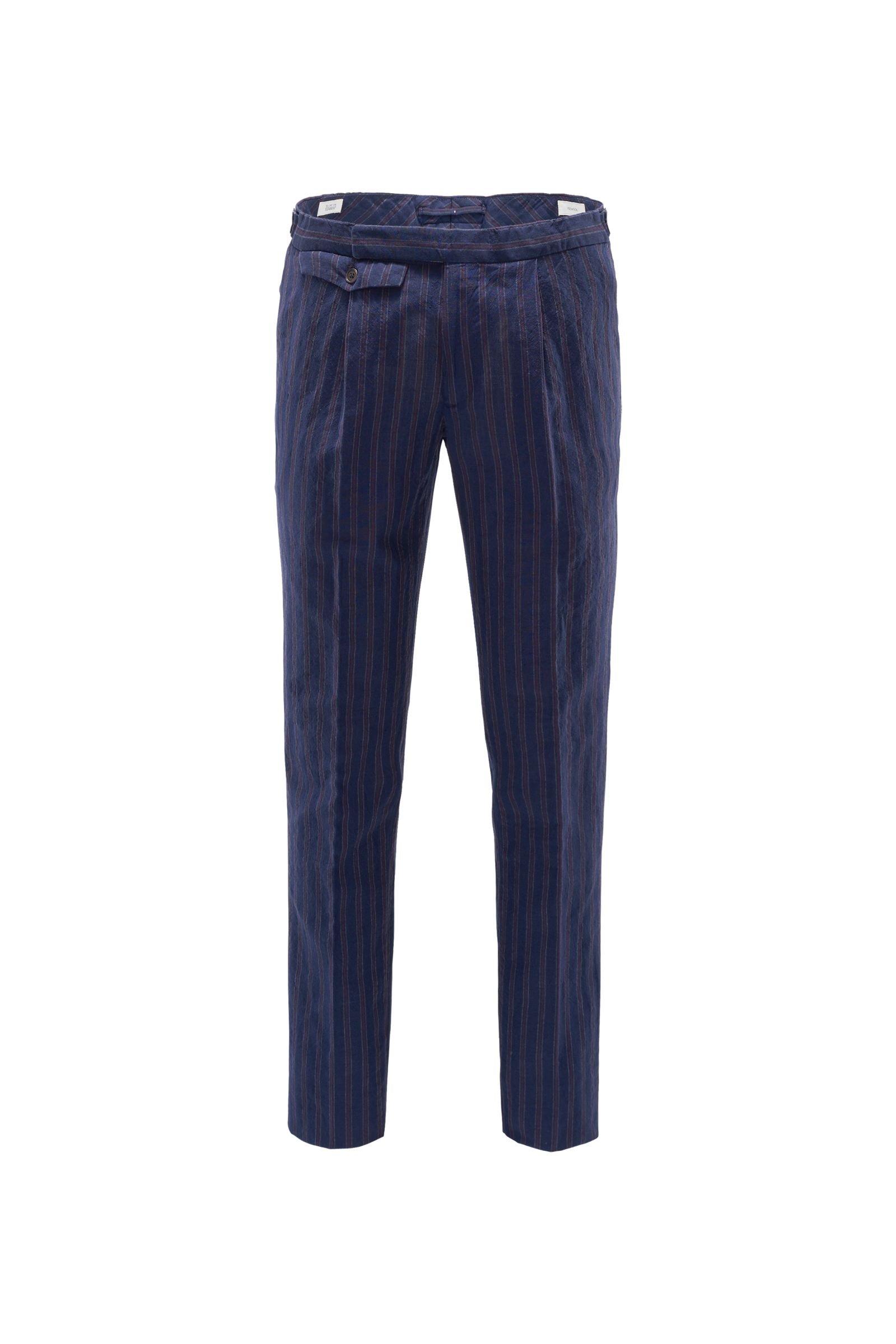 Trousers 'Icewool' navy striped