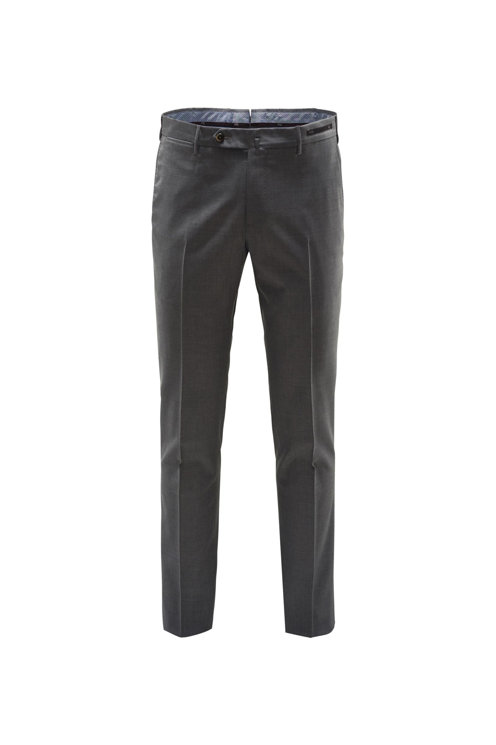 Wool trousers 'Business Evo Fit' grey