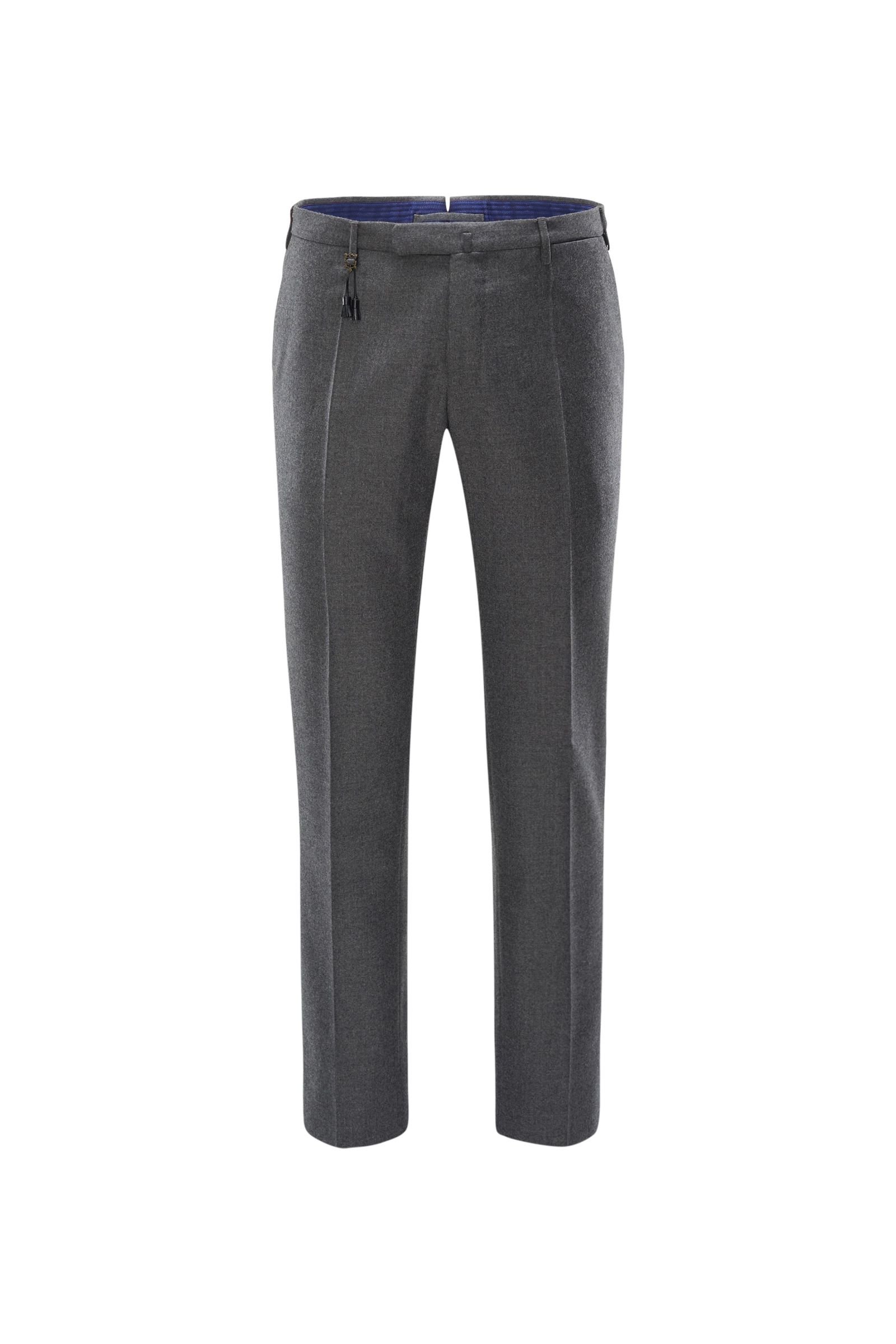 Wool trousers dark grey