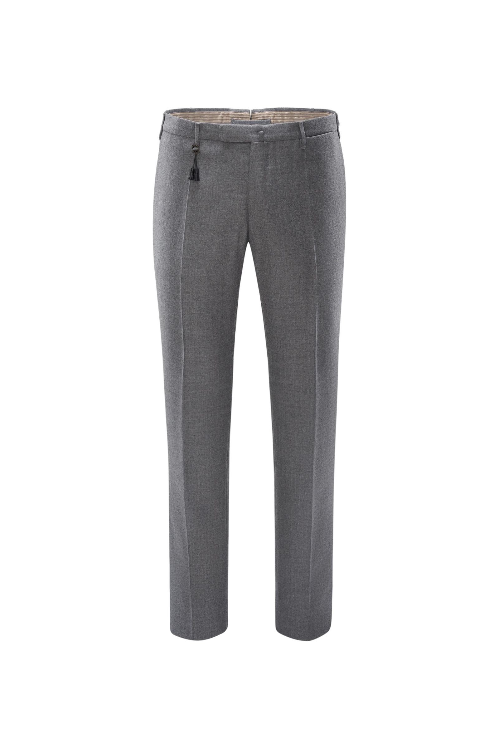 Wool trousers light grey