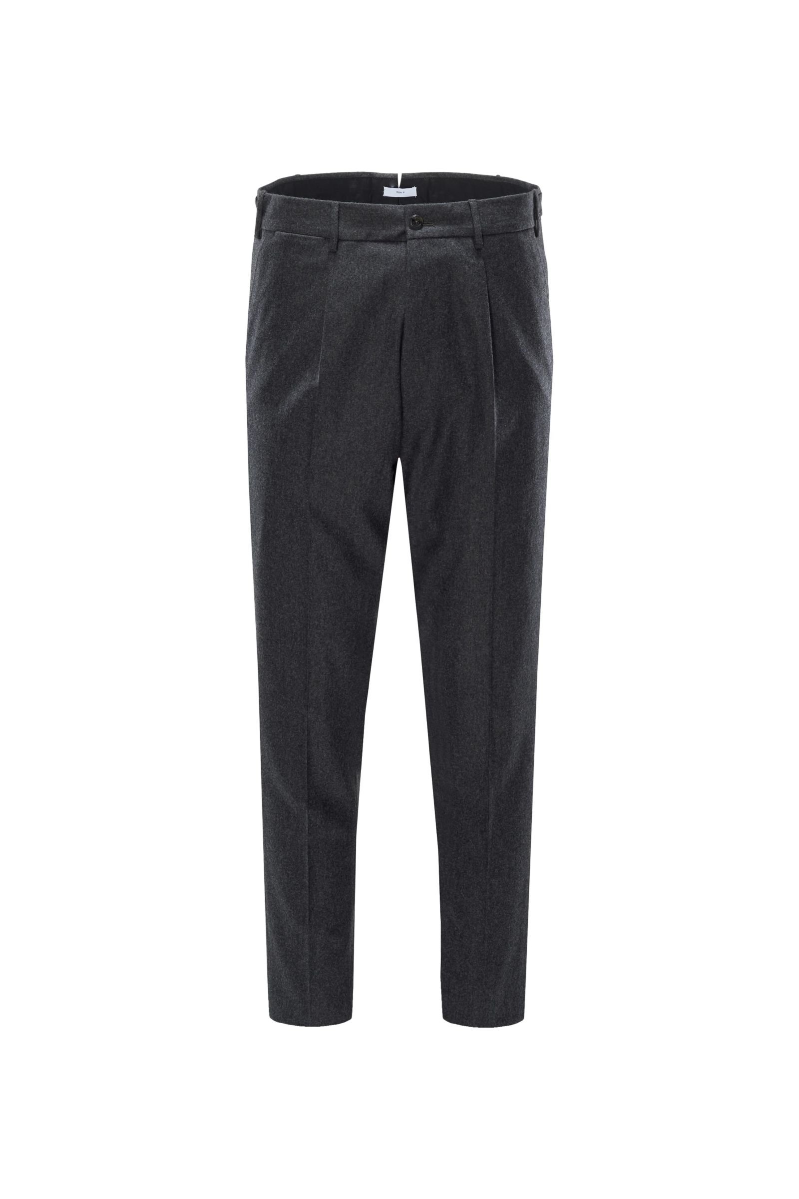 Wool trousers 'Style N' anthracite