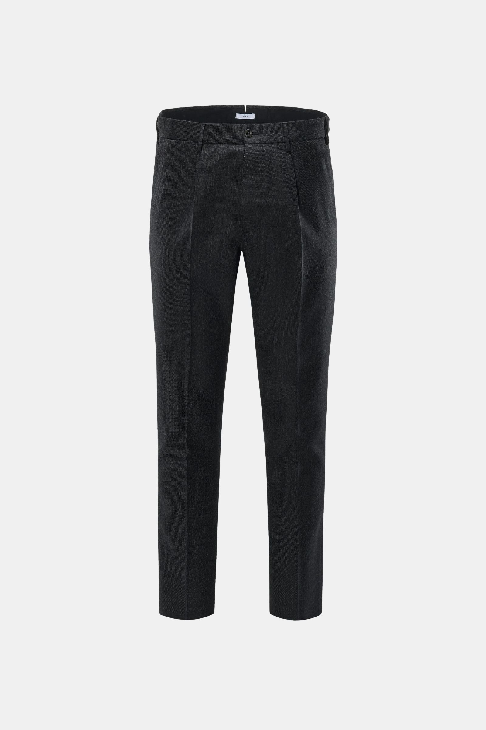 Wool trousers 'Style N' anthracite