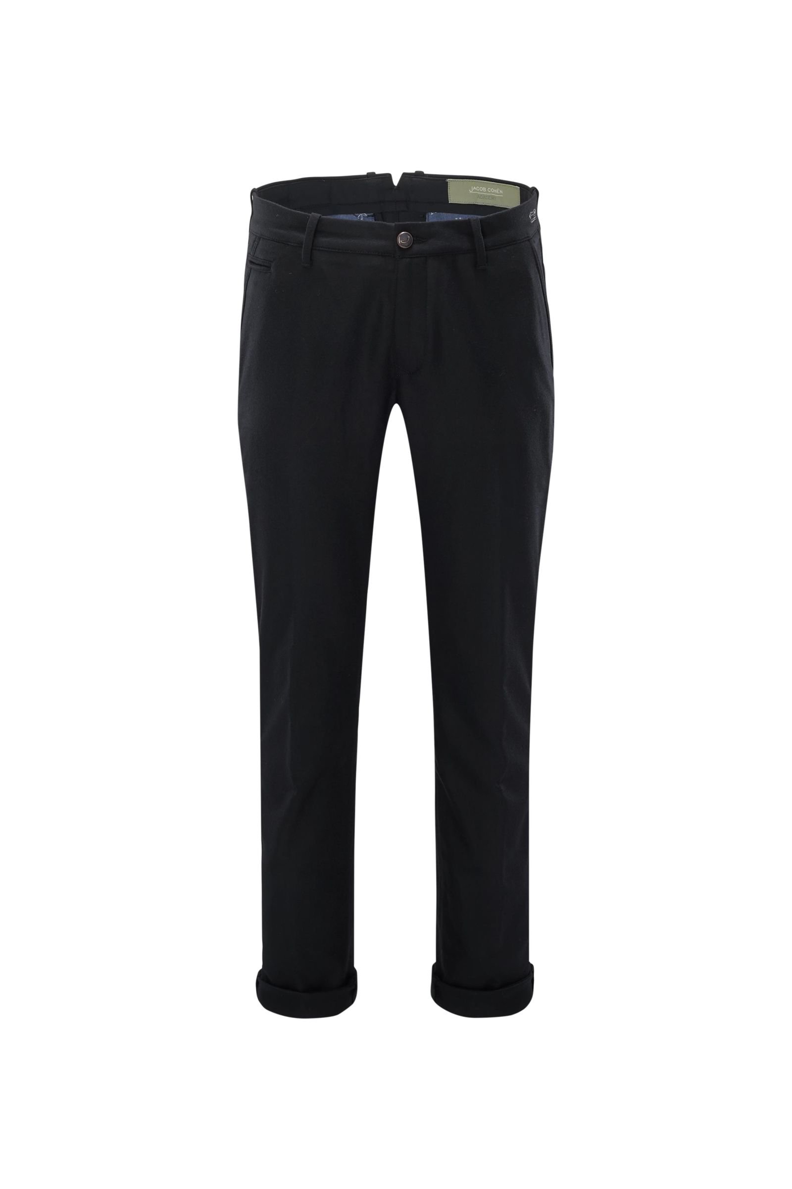 Wool trousers 'J666 Wool B Comfort Slim Fit' black