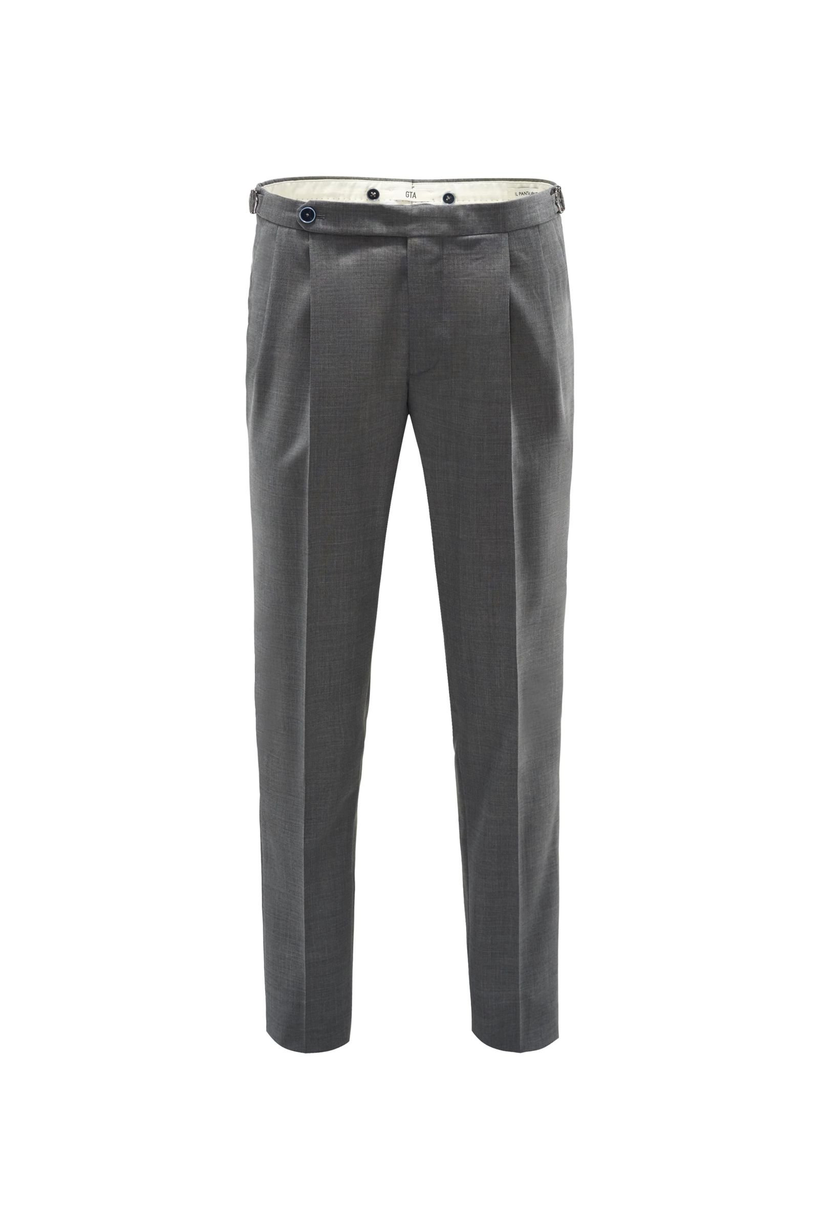 Wool trousers 'Herrick' grey
