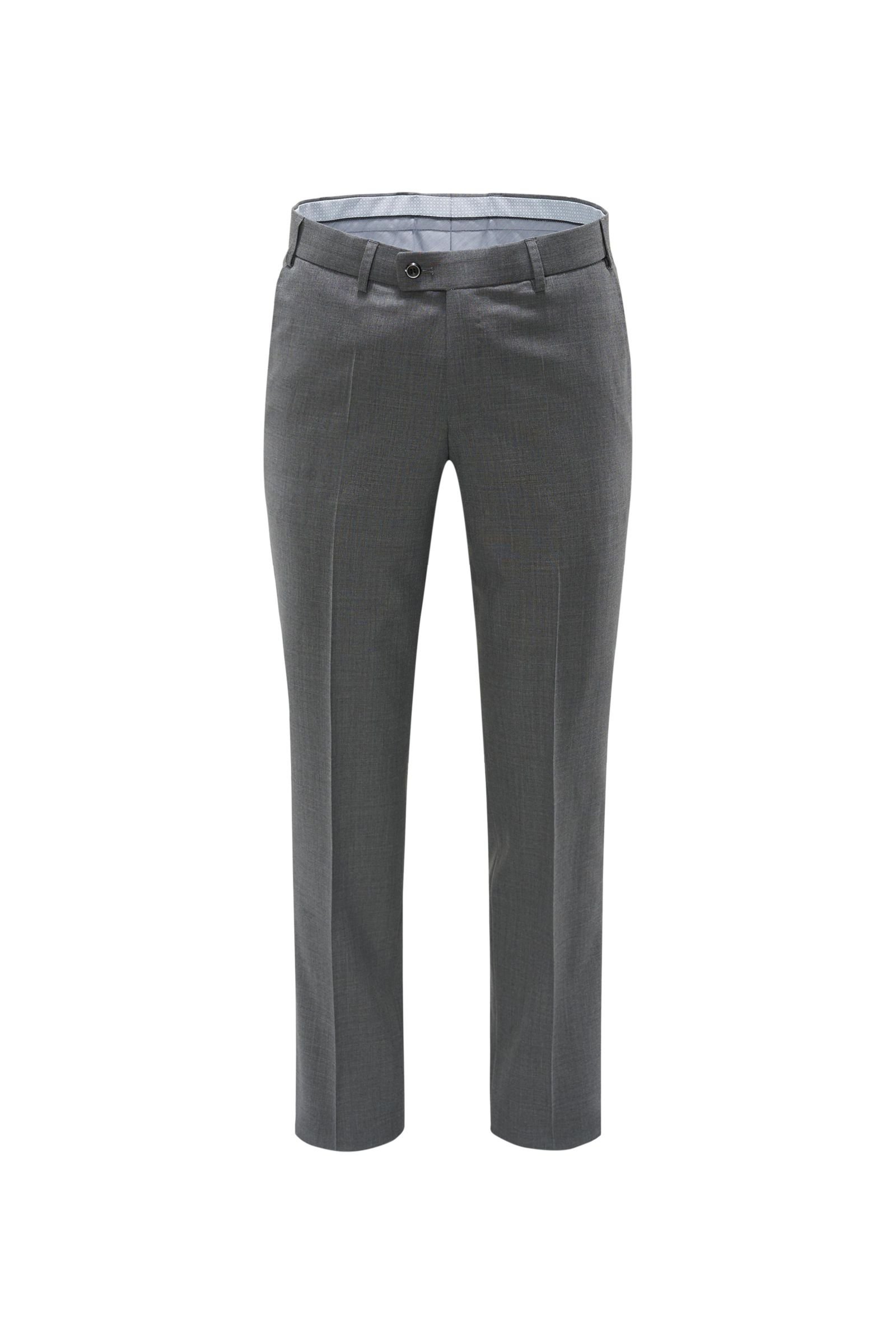 Wool trousers 'Piacenza' grey