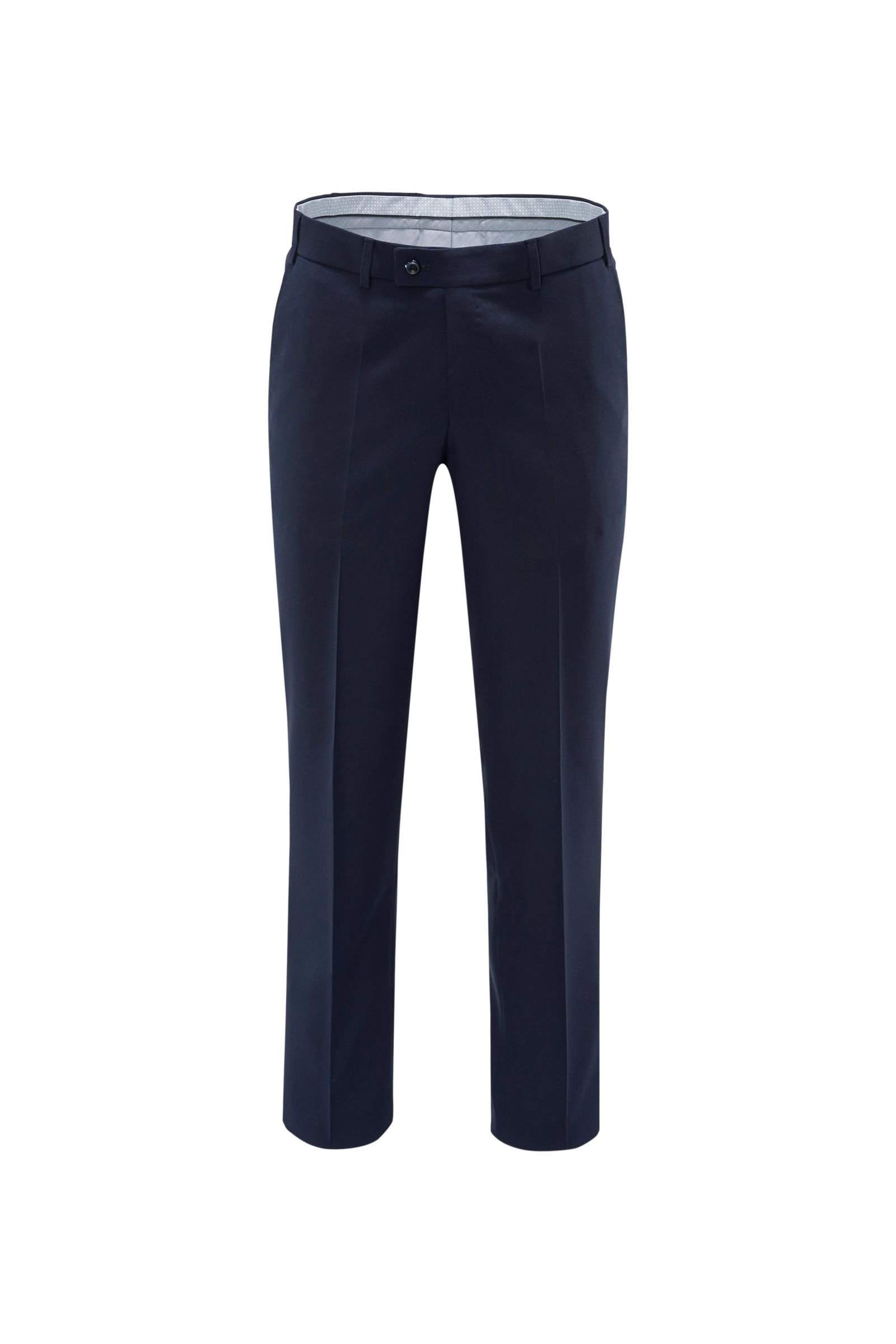 Wool trousers 'Piacenza' navy