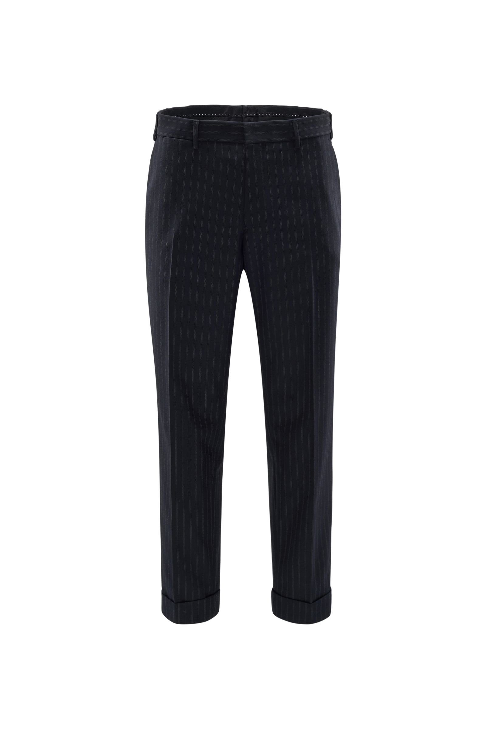 Trousers 'Philip' dark navy striped