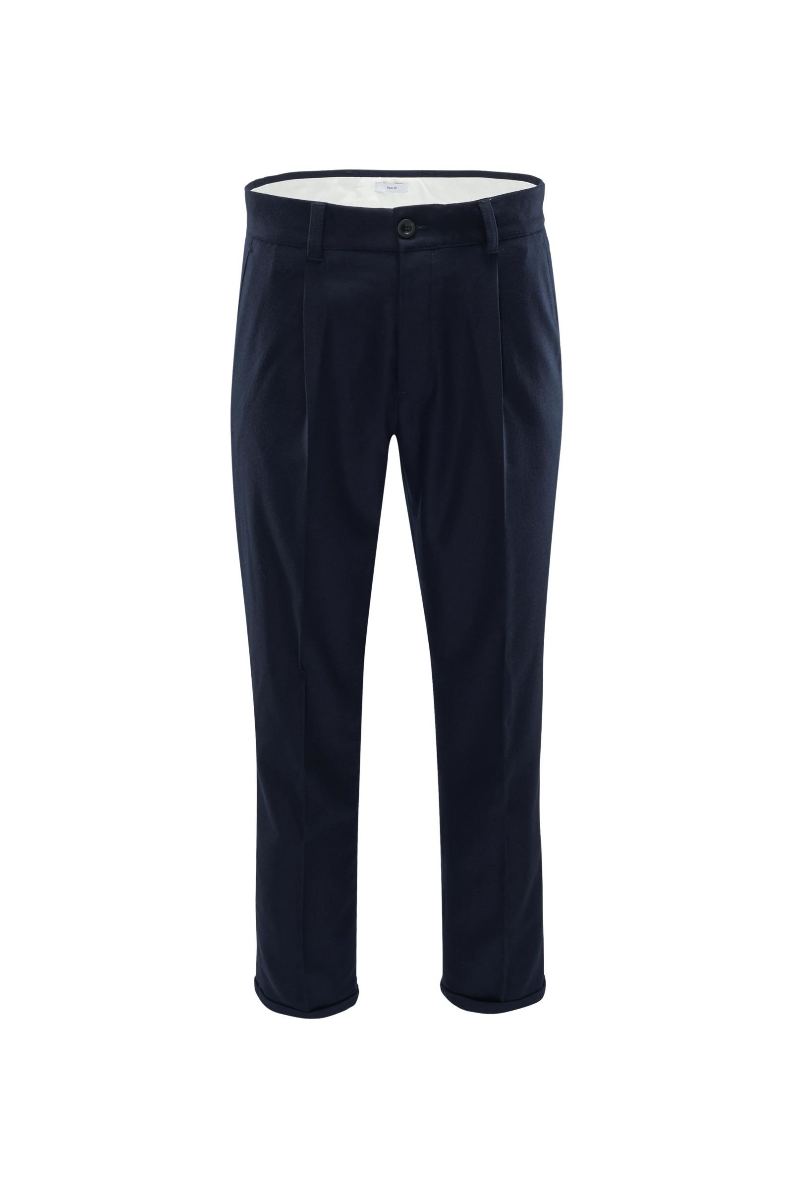 Wool trousers 'Style 05' navy