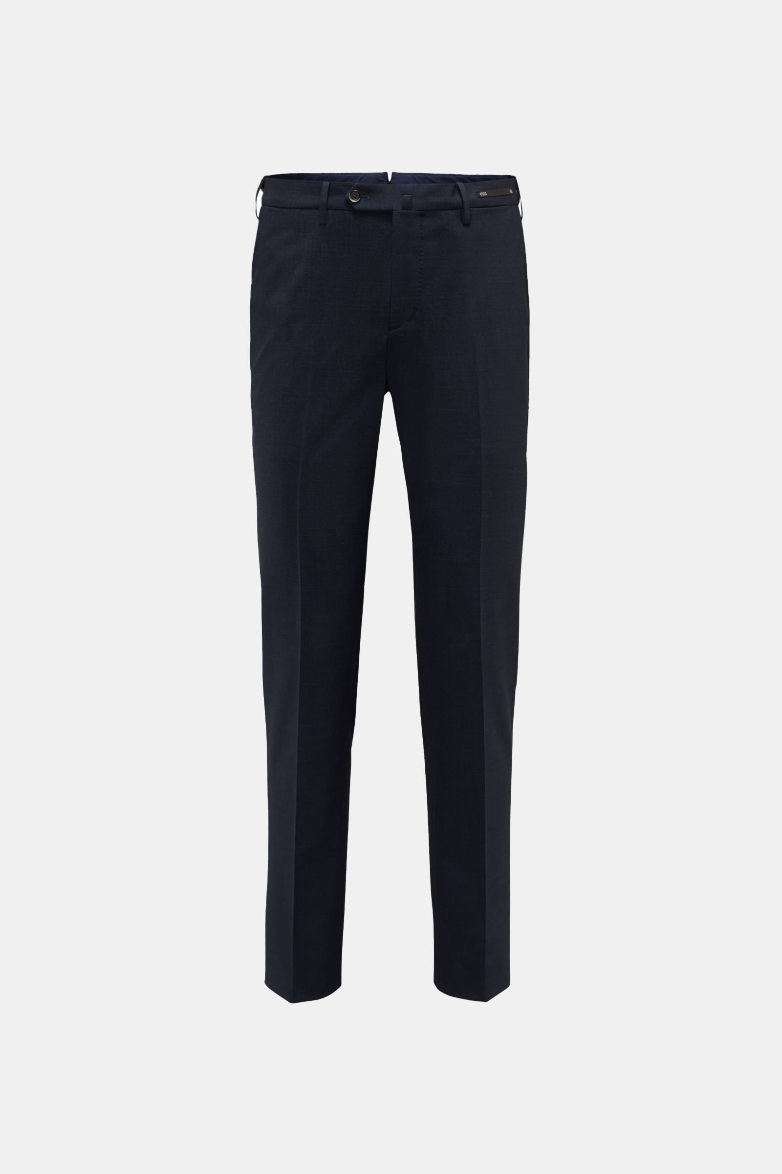Wool trousers 'Business' dark blue