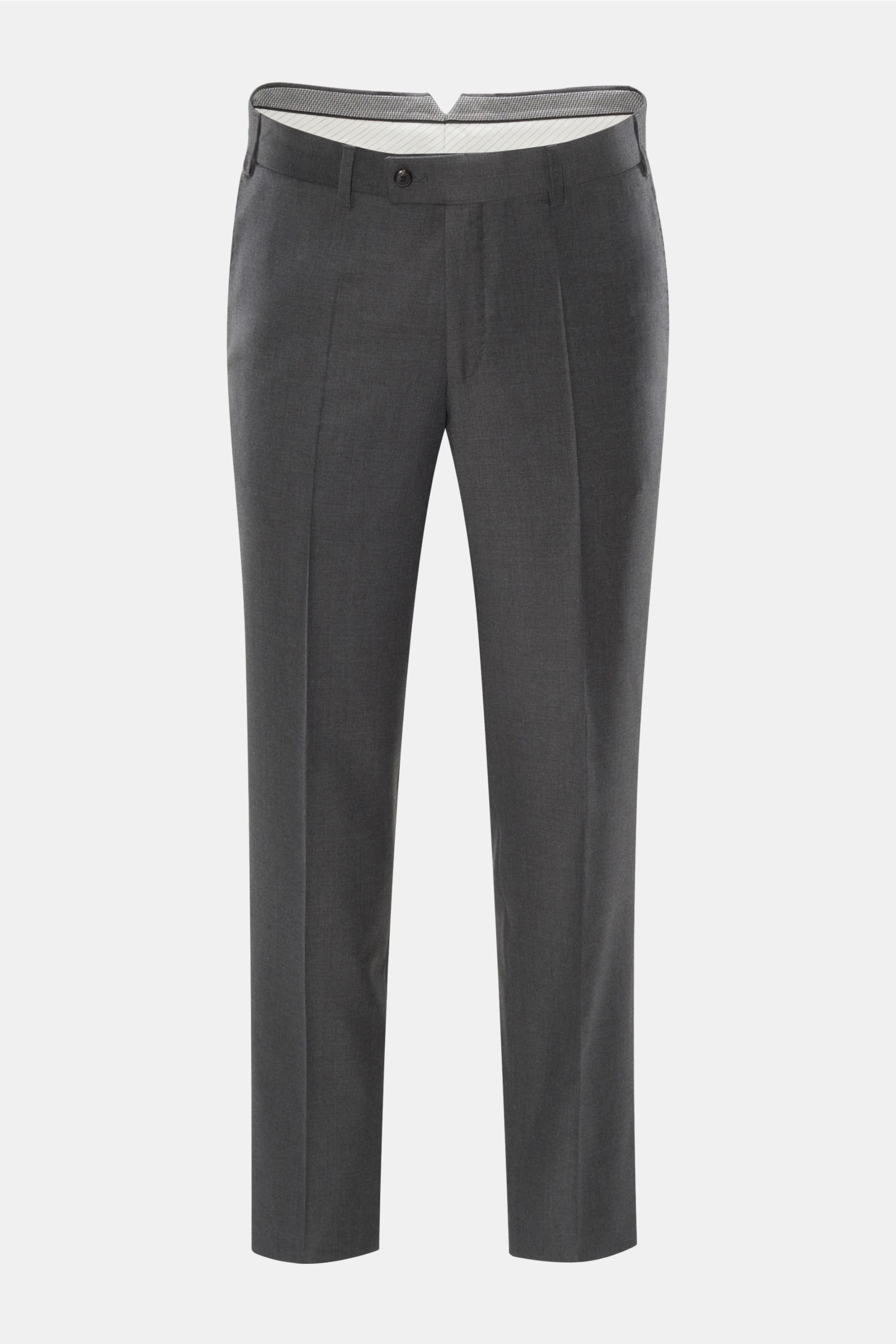 Wool trousers 'Pesaro' dark grey