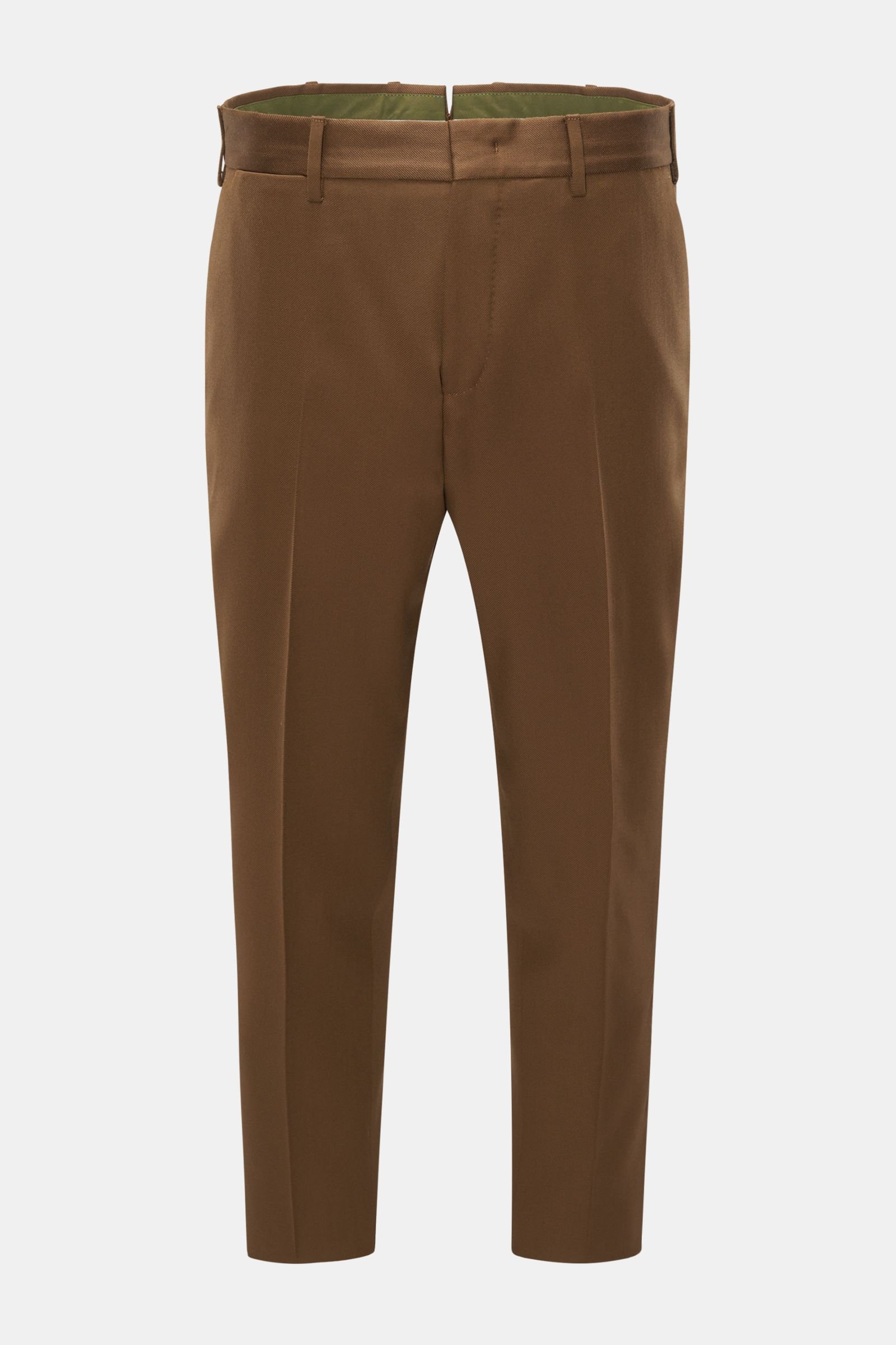 Wool trousers 'Rebel Fit' brown