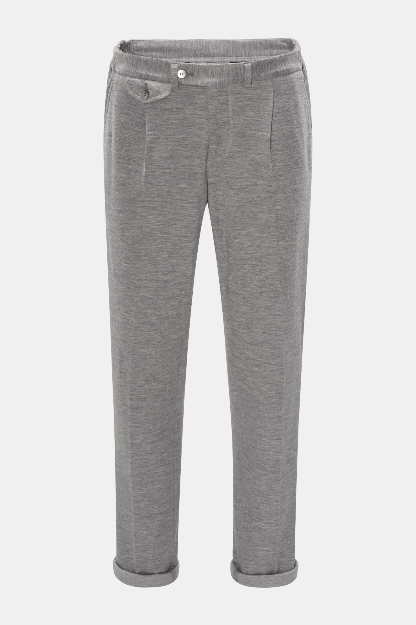 Jersey trousers 'Dandy' grey