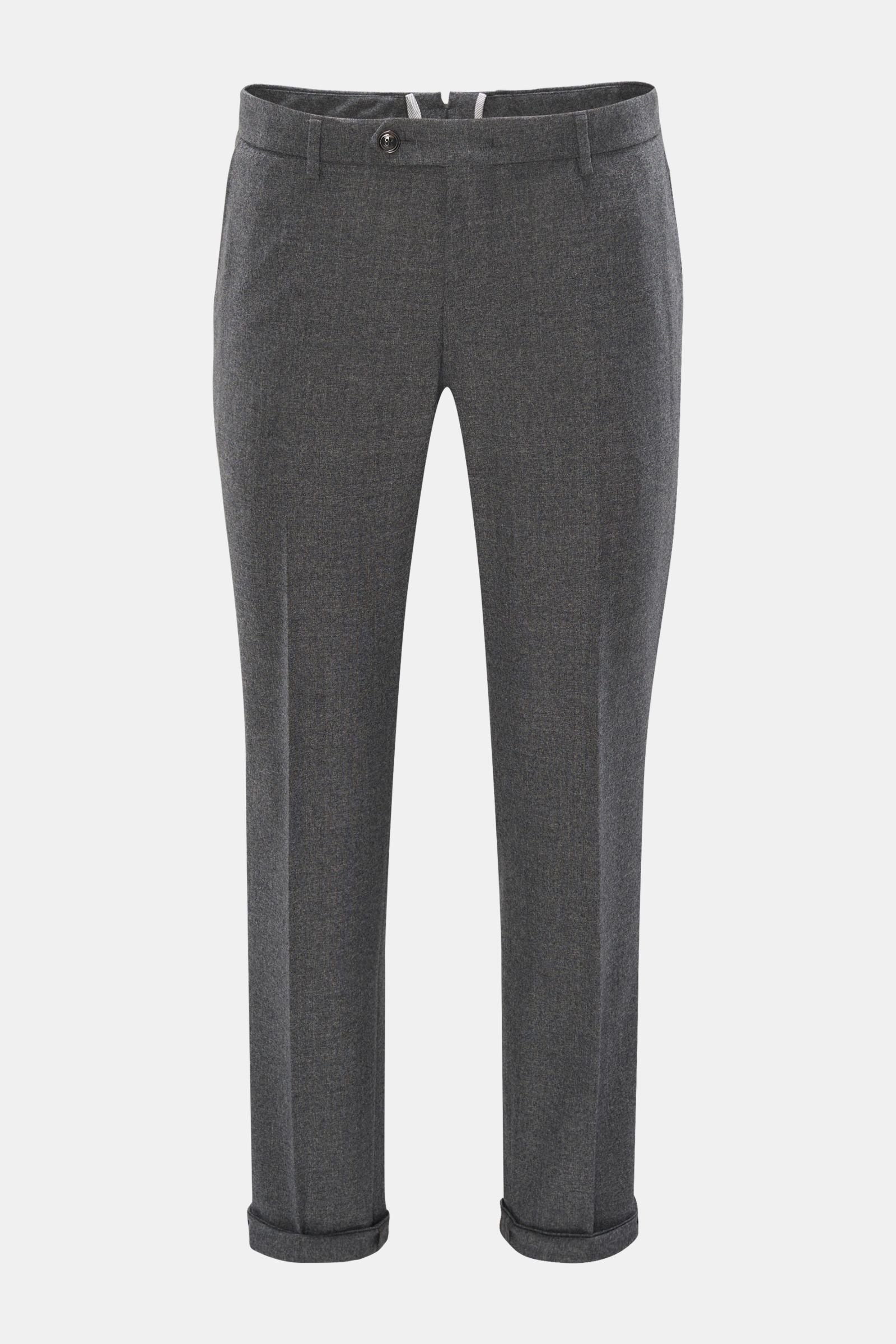 Wool trousers 'Peso' grey