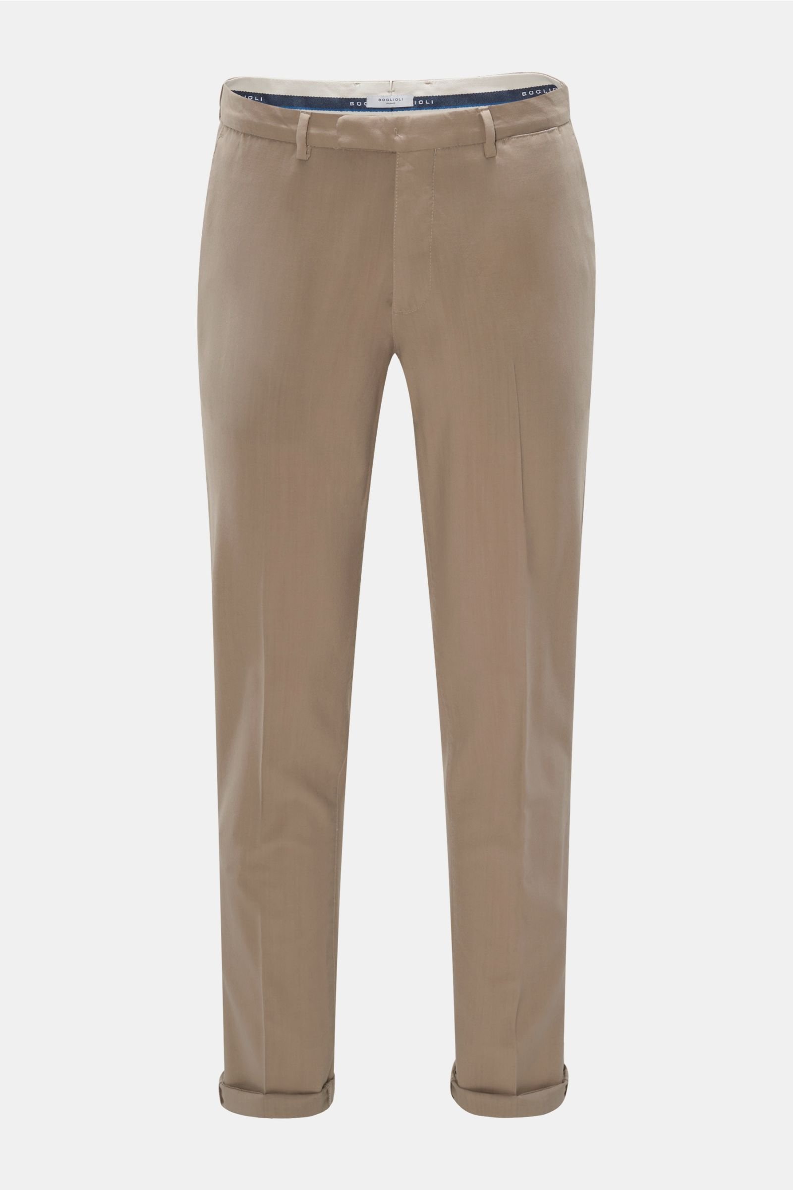 Wool trousers light brown