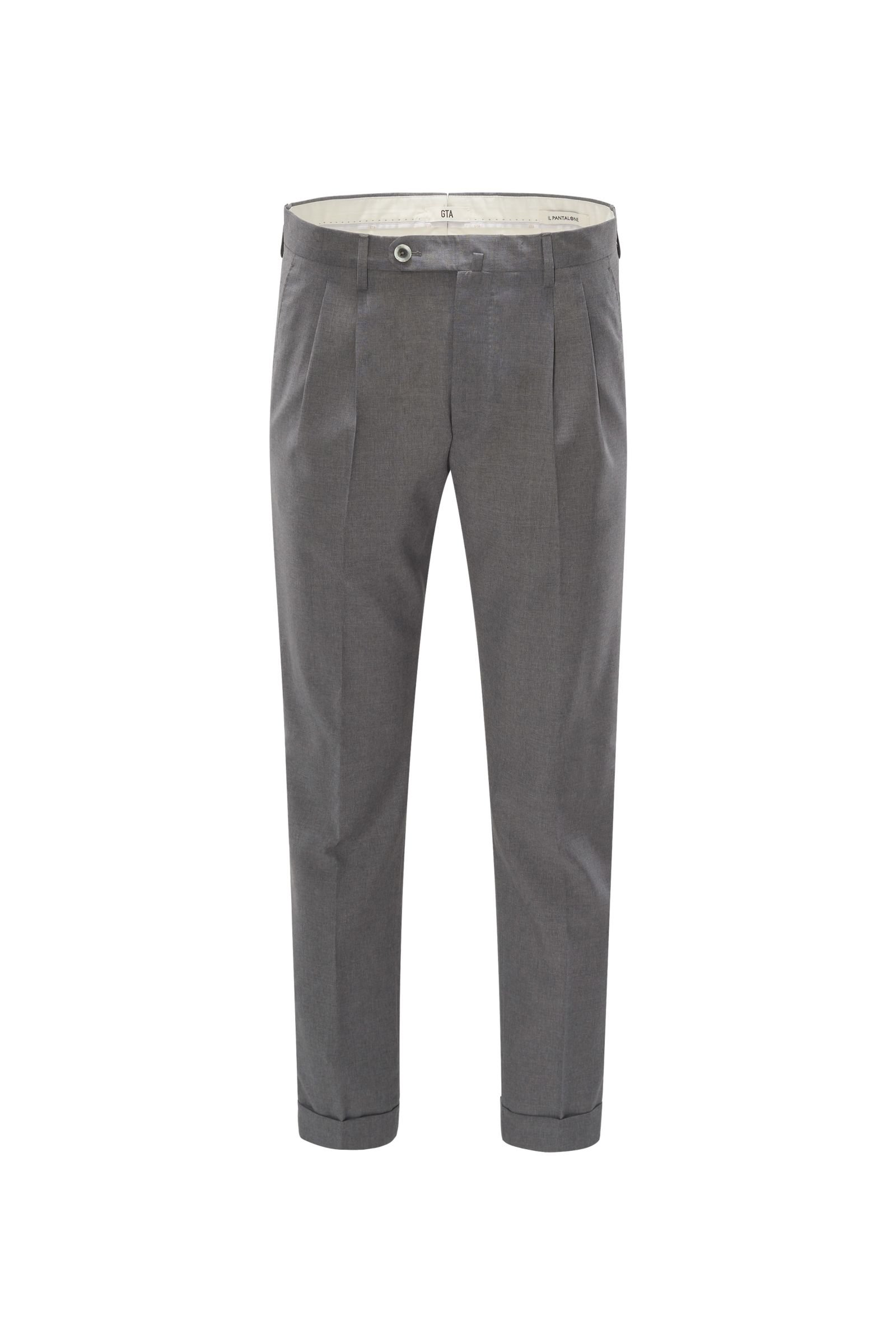 Wool trousers 'Luca' grey