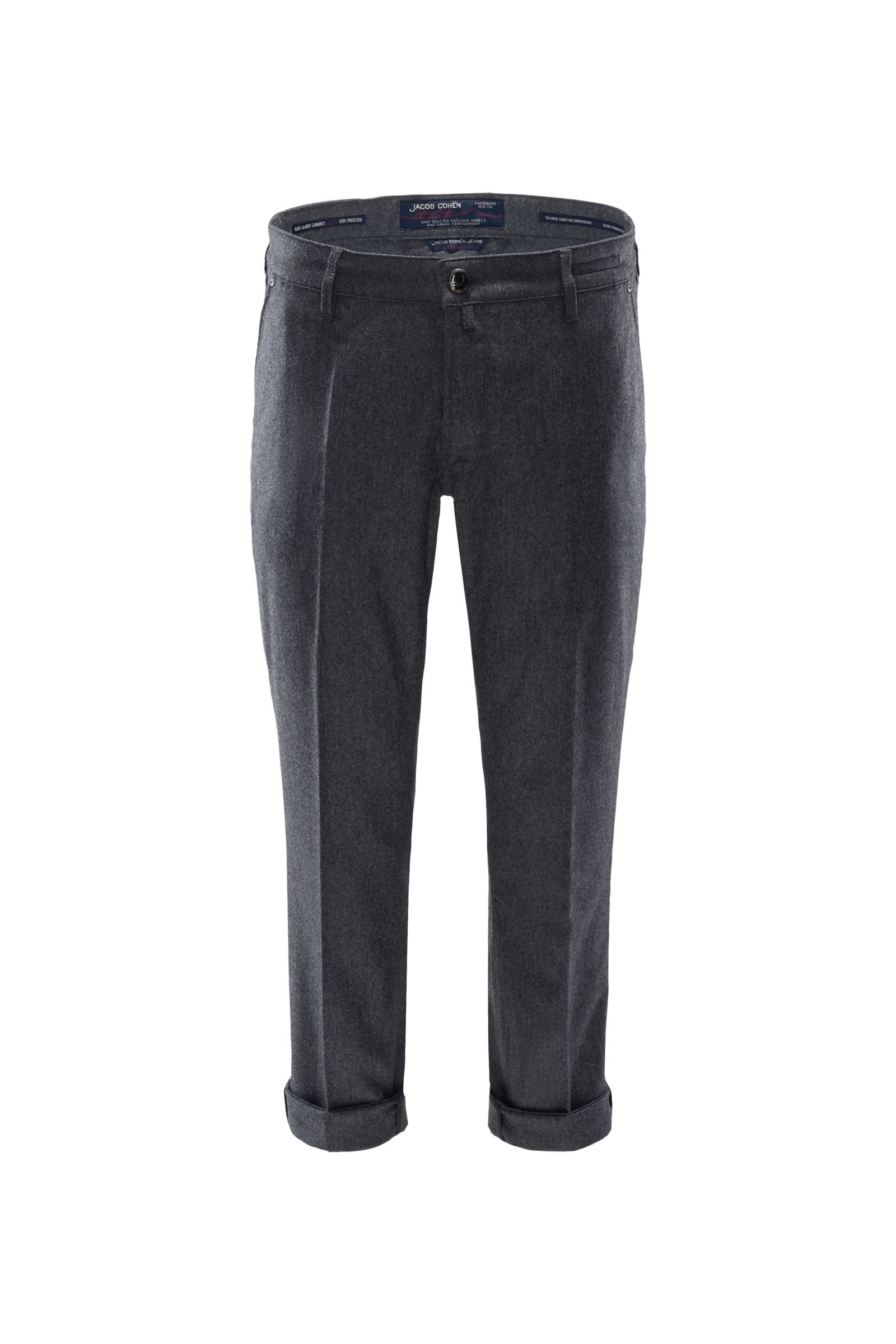 Wool trousers 'J666 Wool B Comfort Slim Fit' dark grey