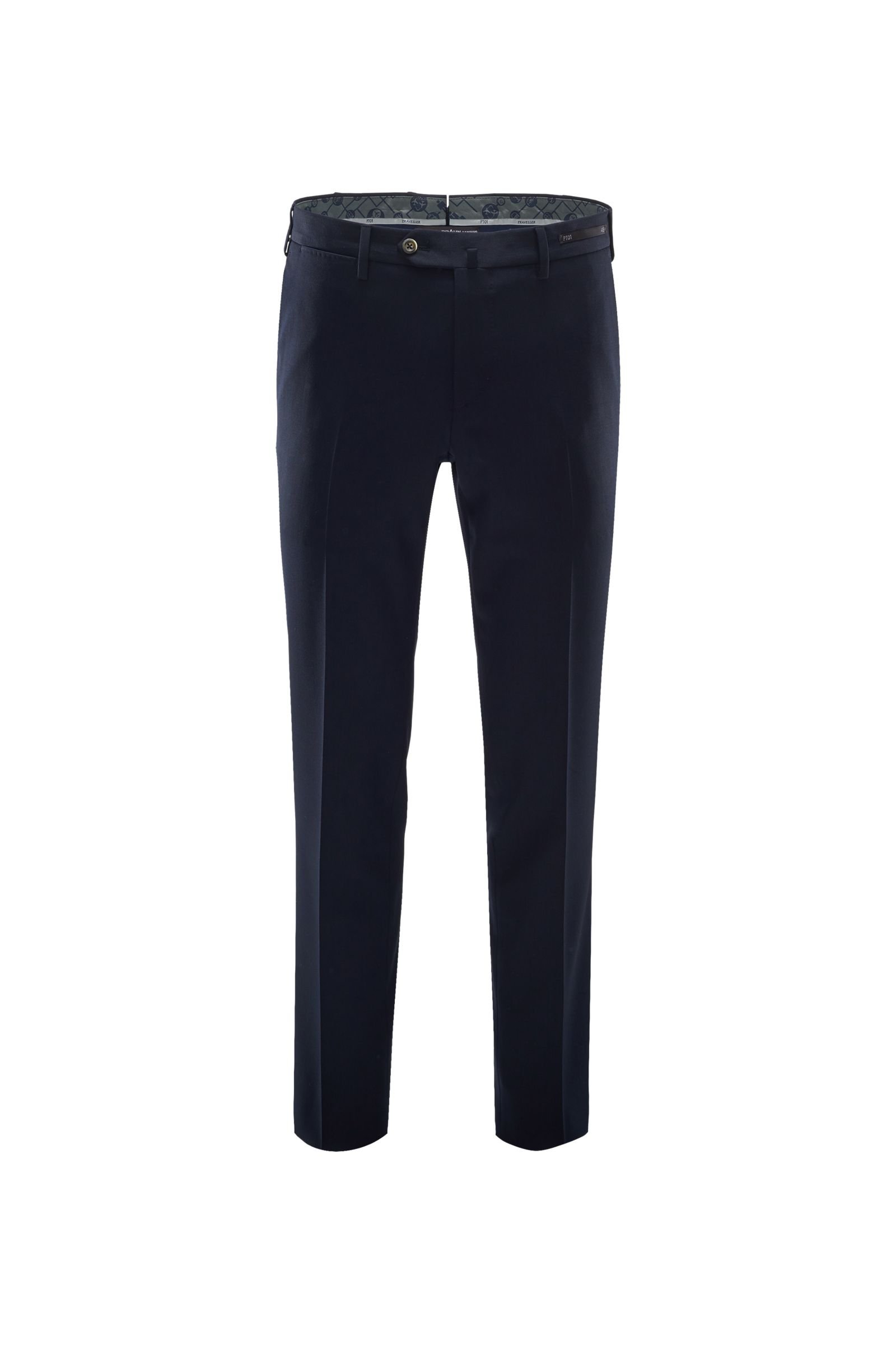 Hose 'Travel & Relax Slim Fit' navy