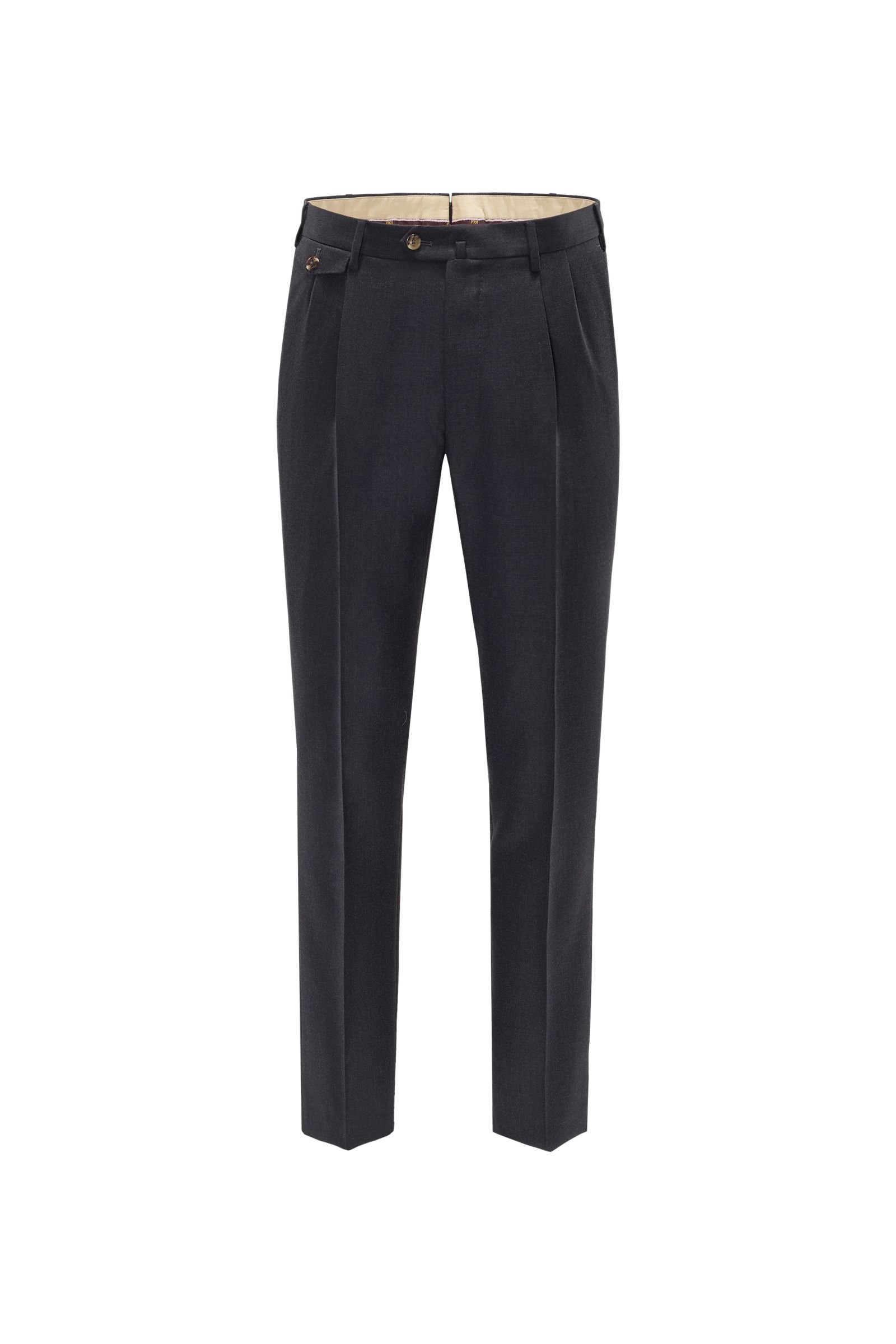 Wool trousers 'Gentleman Fit' anthracite
