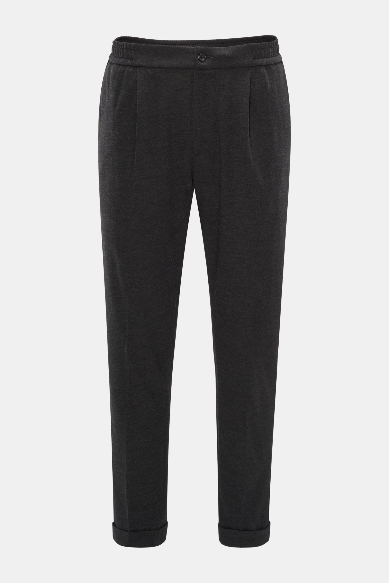 Jersey jogger pants anthracite