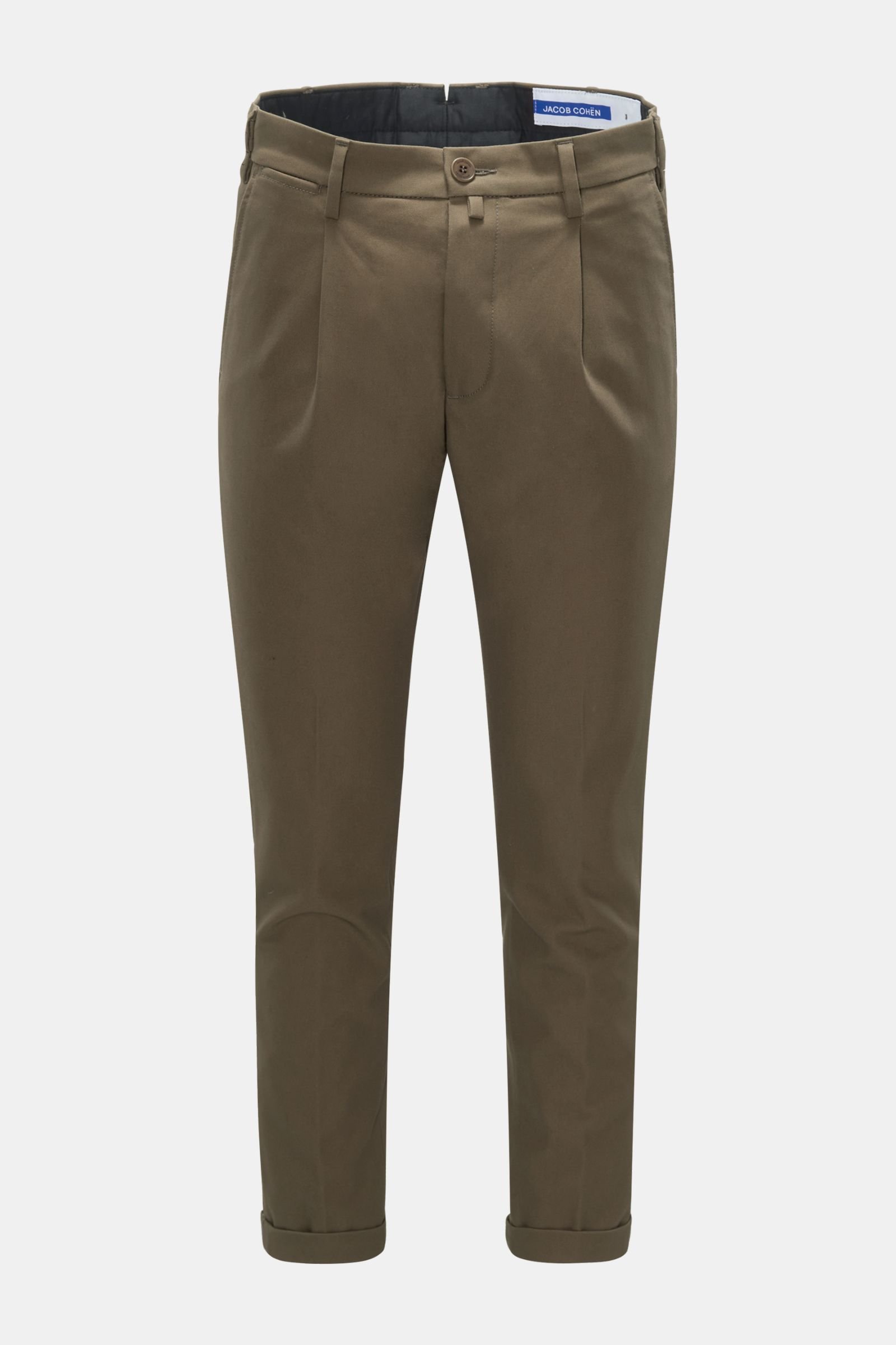 Cotton trousers 'Henry' khaki