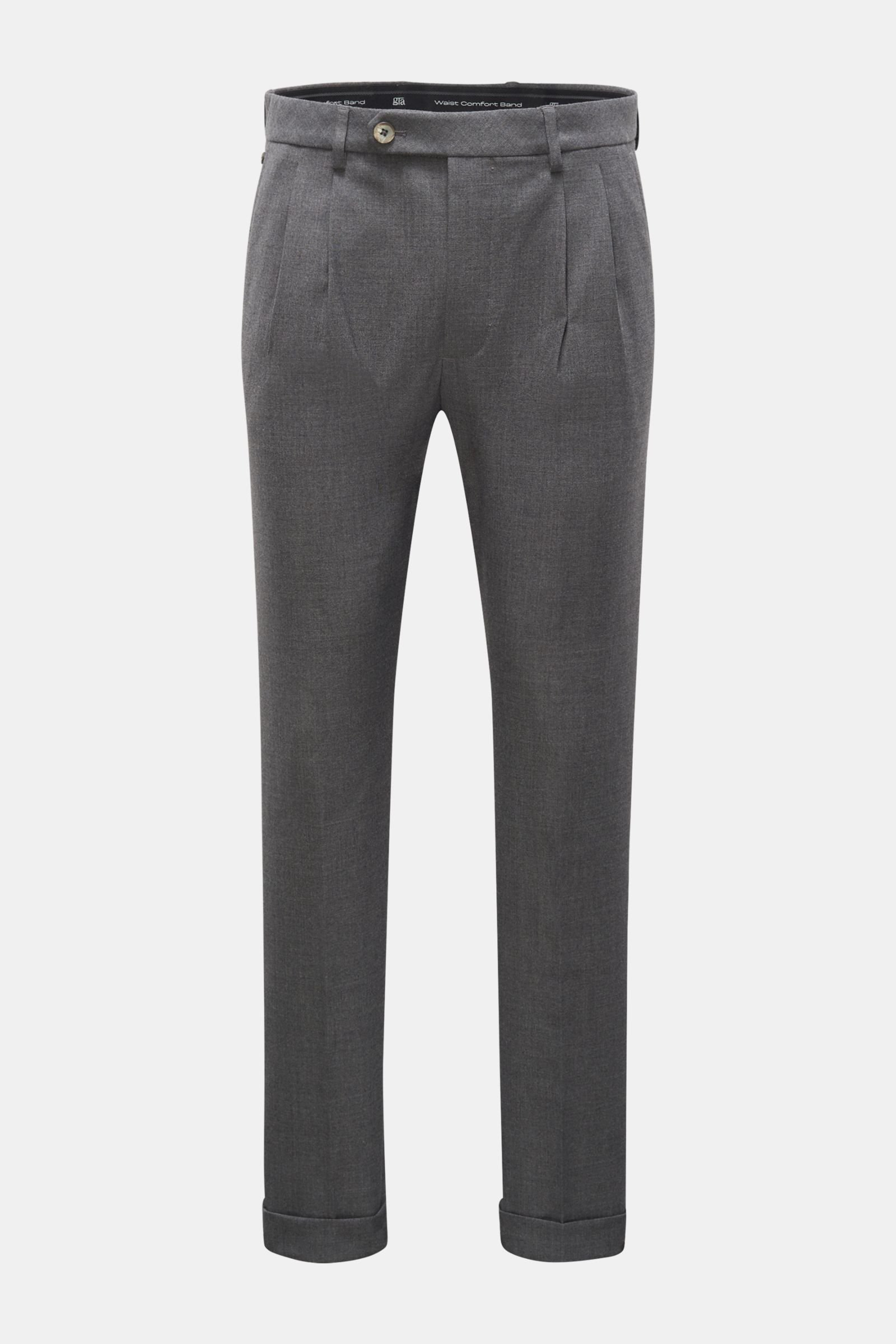 Wool trousers 'Luca' grey