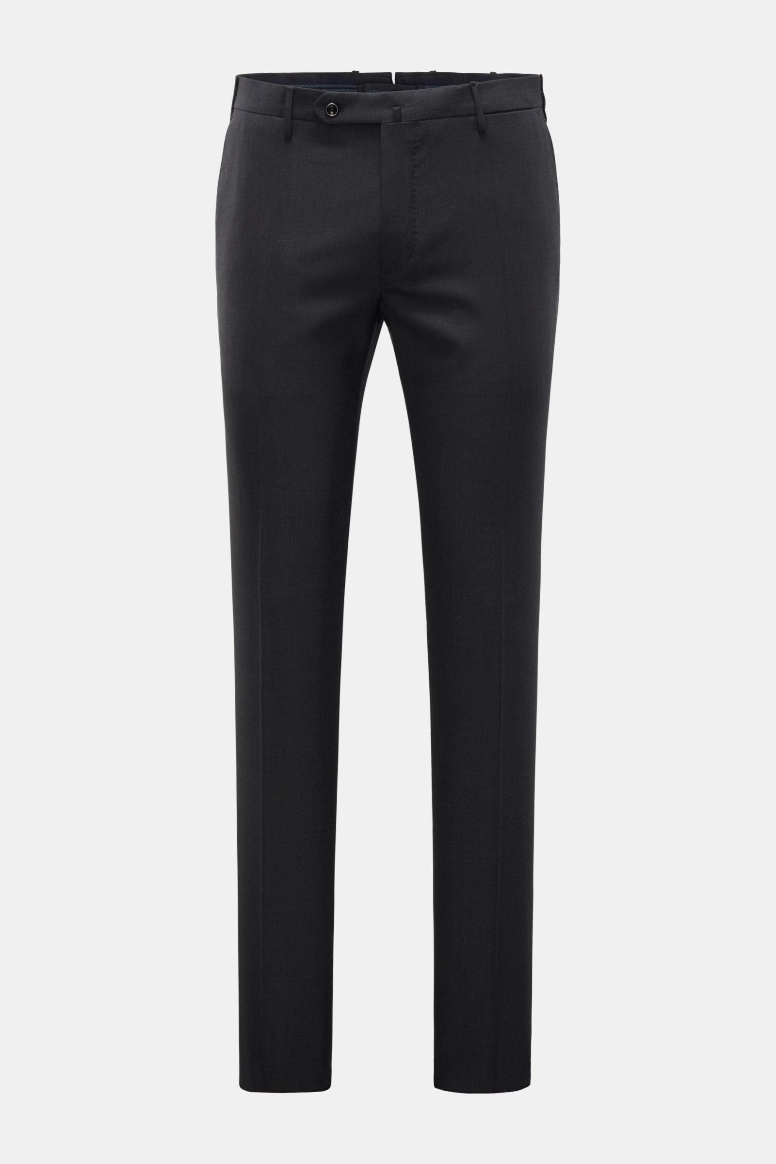 Wool trousers 'Slim Fit' anthracite