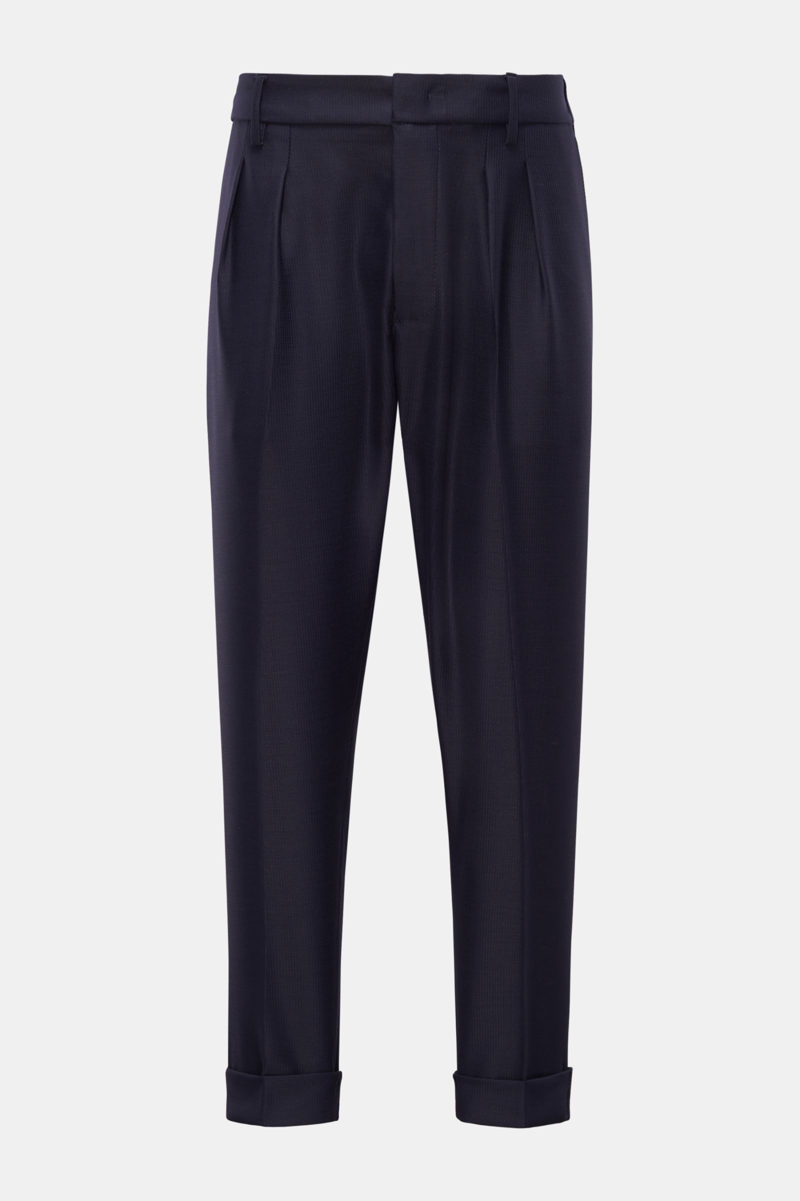 Dondup Wool trousers 'Oscar' navy