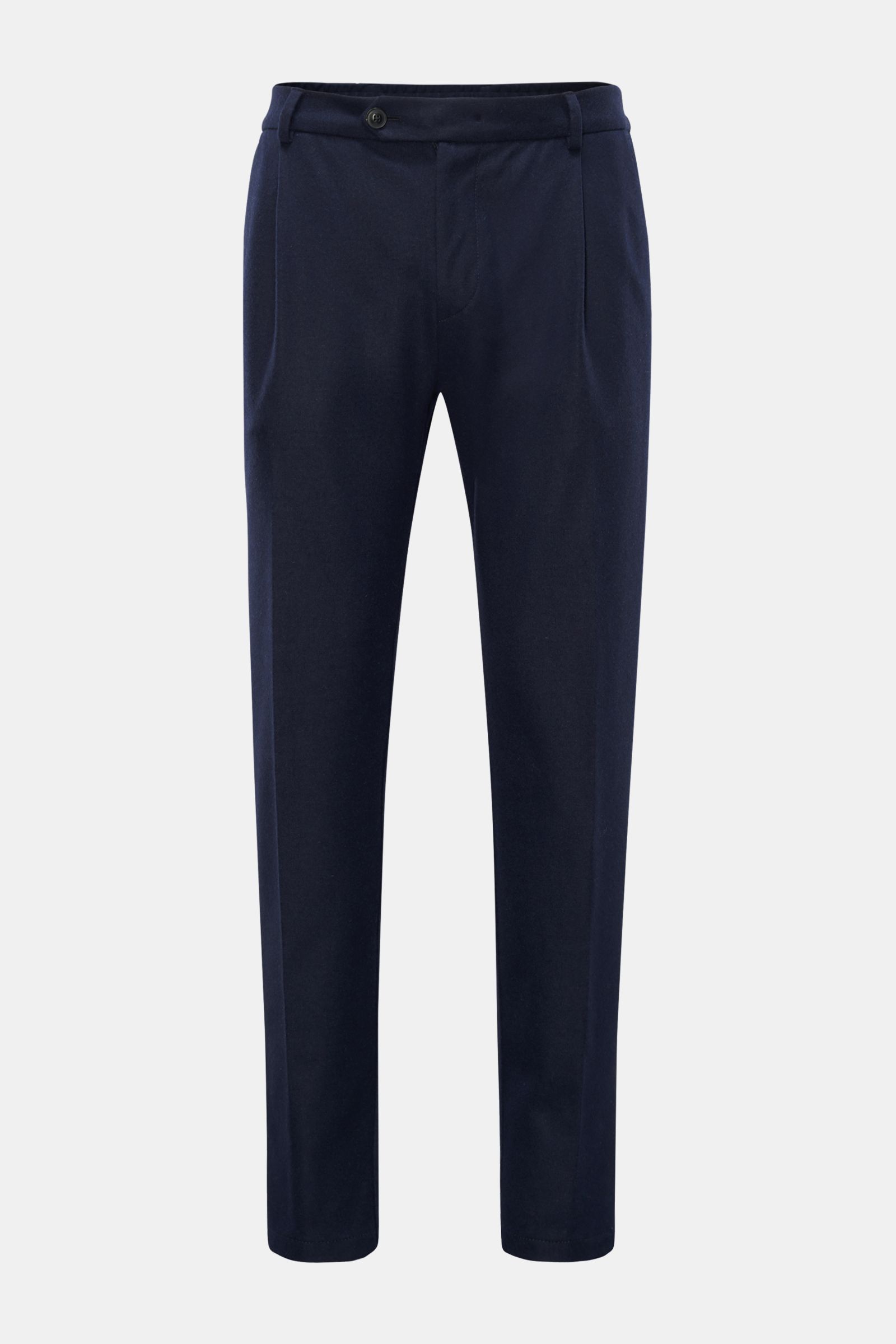 Jersey trousers 'Floro' navy