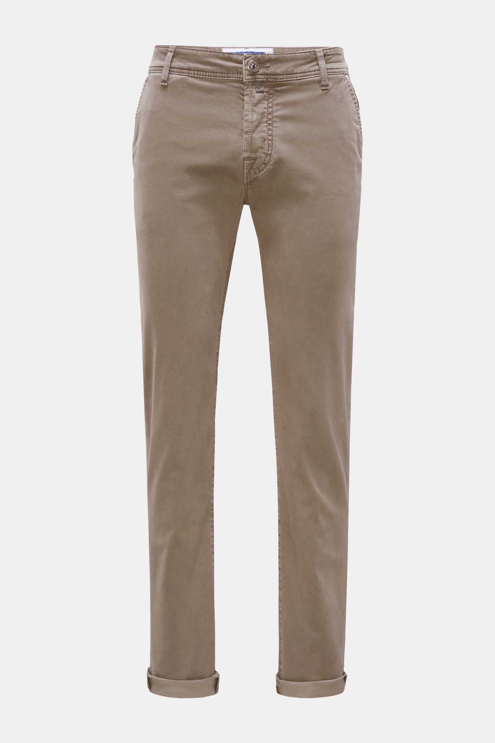 Trousers 'Lenny Milano' grey-brown