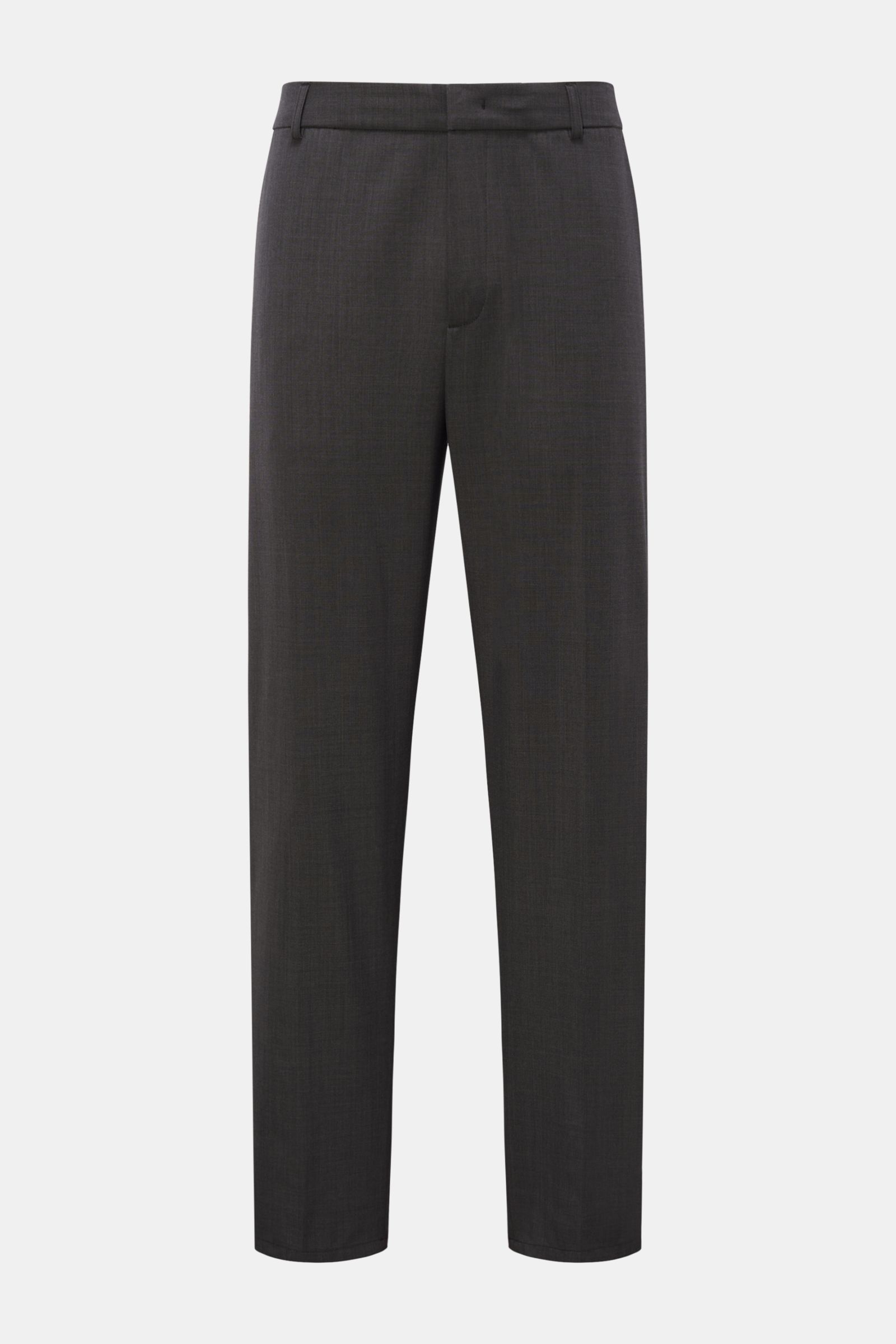Dondup Wool trousers 'James' dark grey