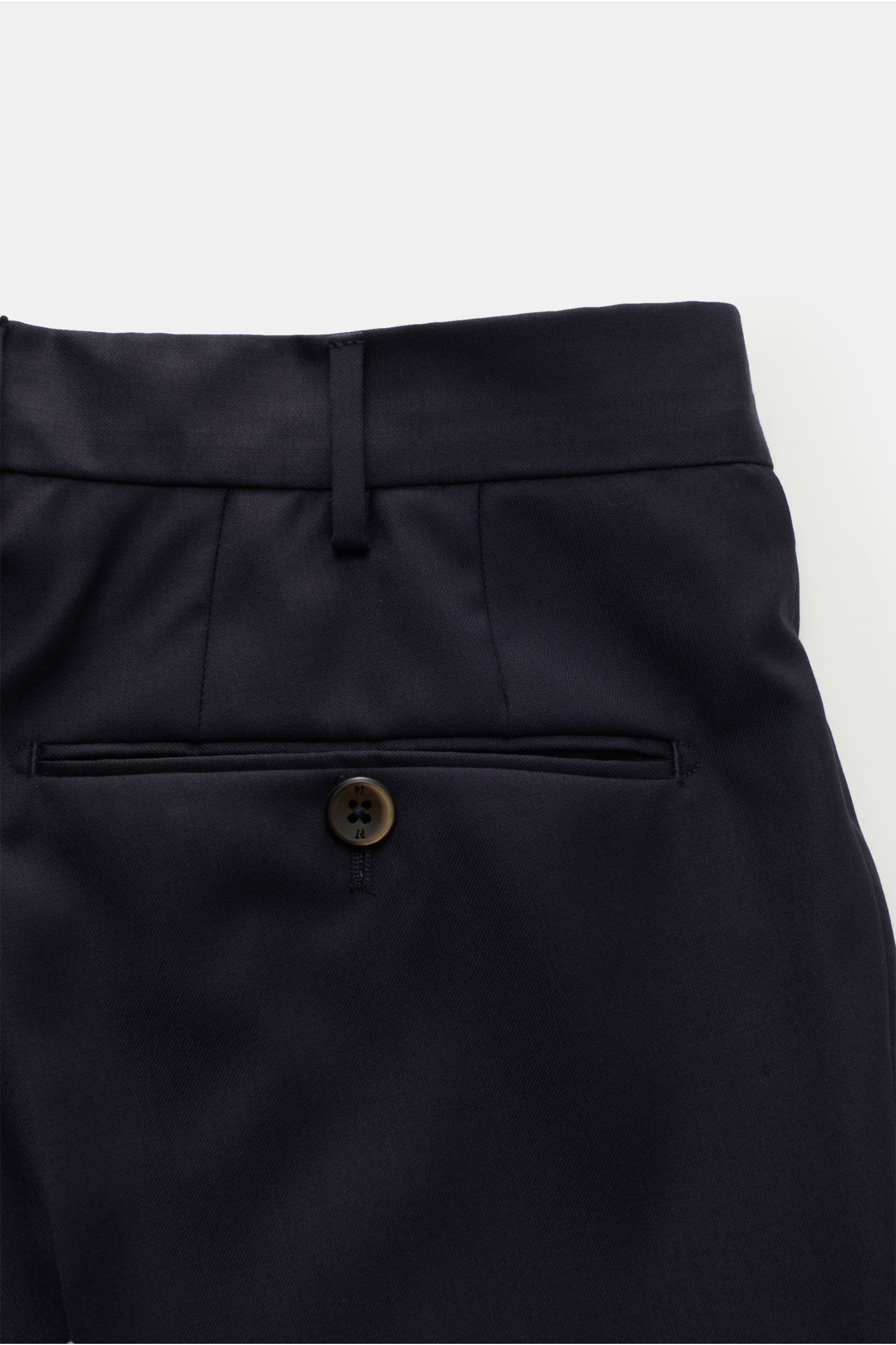 PT Torino Wollhose 'Slim Fit' navy