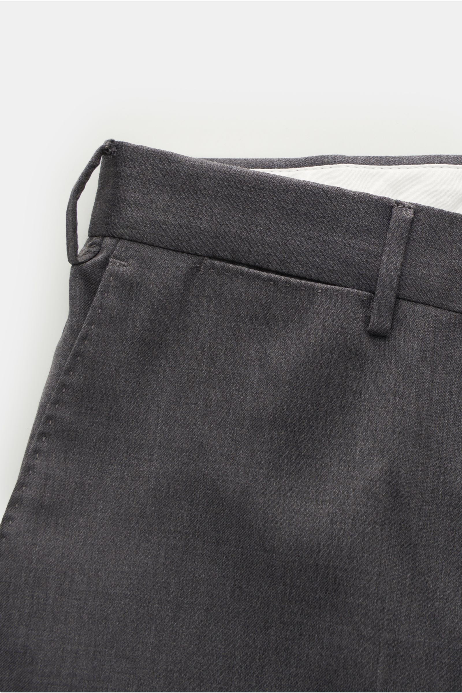 PT Torino Wollhose 'Slim Fit' grau