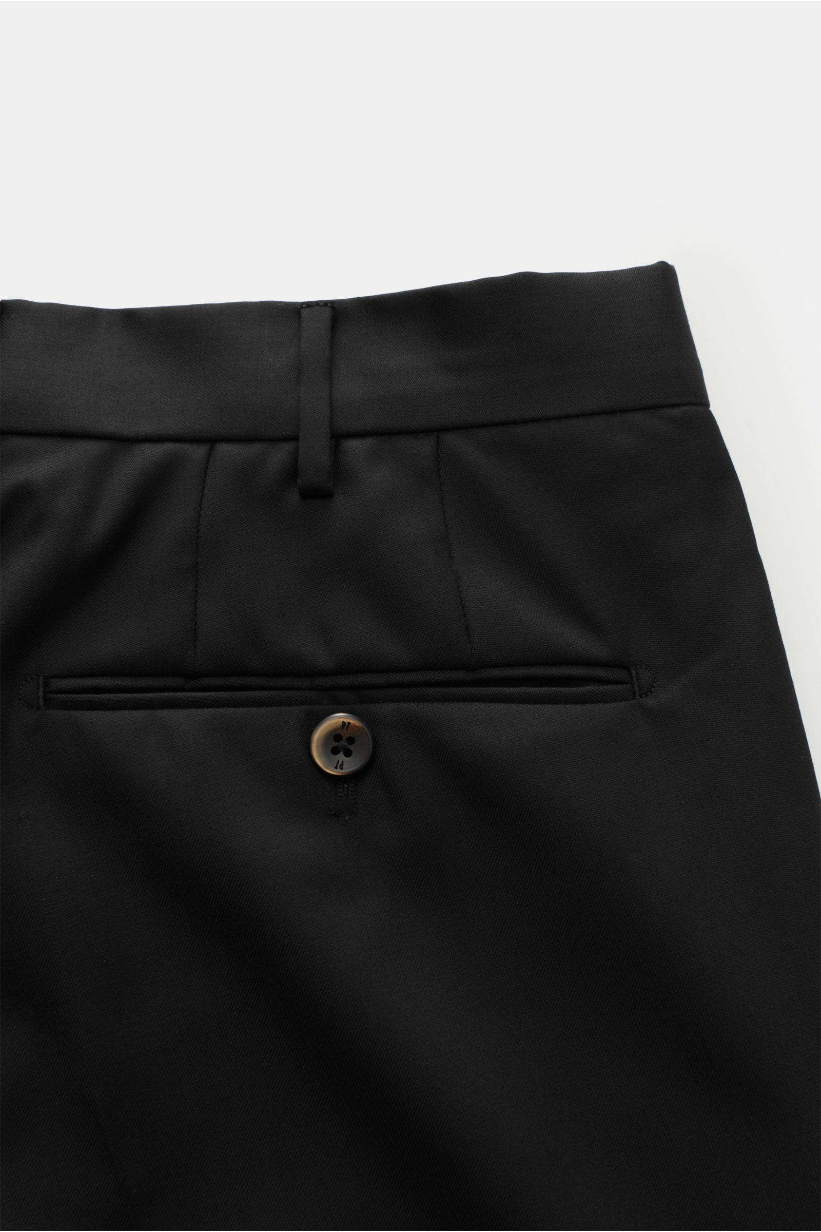 PT Torino Wollhose 'Slim Fit' schwarz