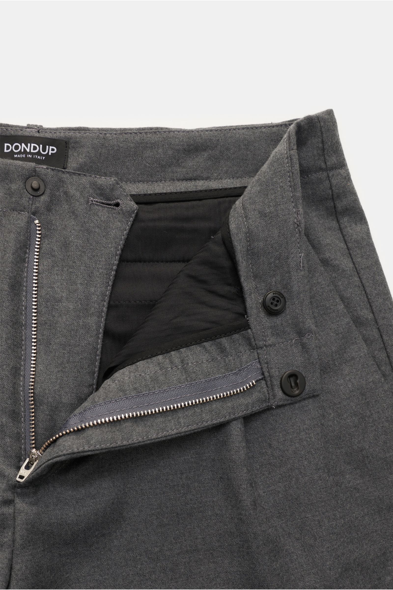 Dondup Wollhose 'Ben' dunkelgrau