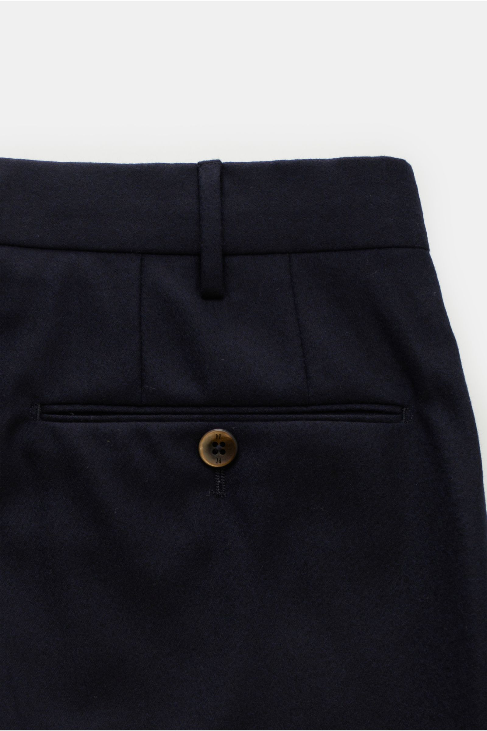 PT Torino Wool trousers 'Slim Fit' navy