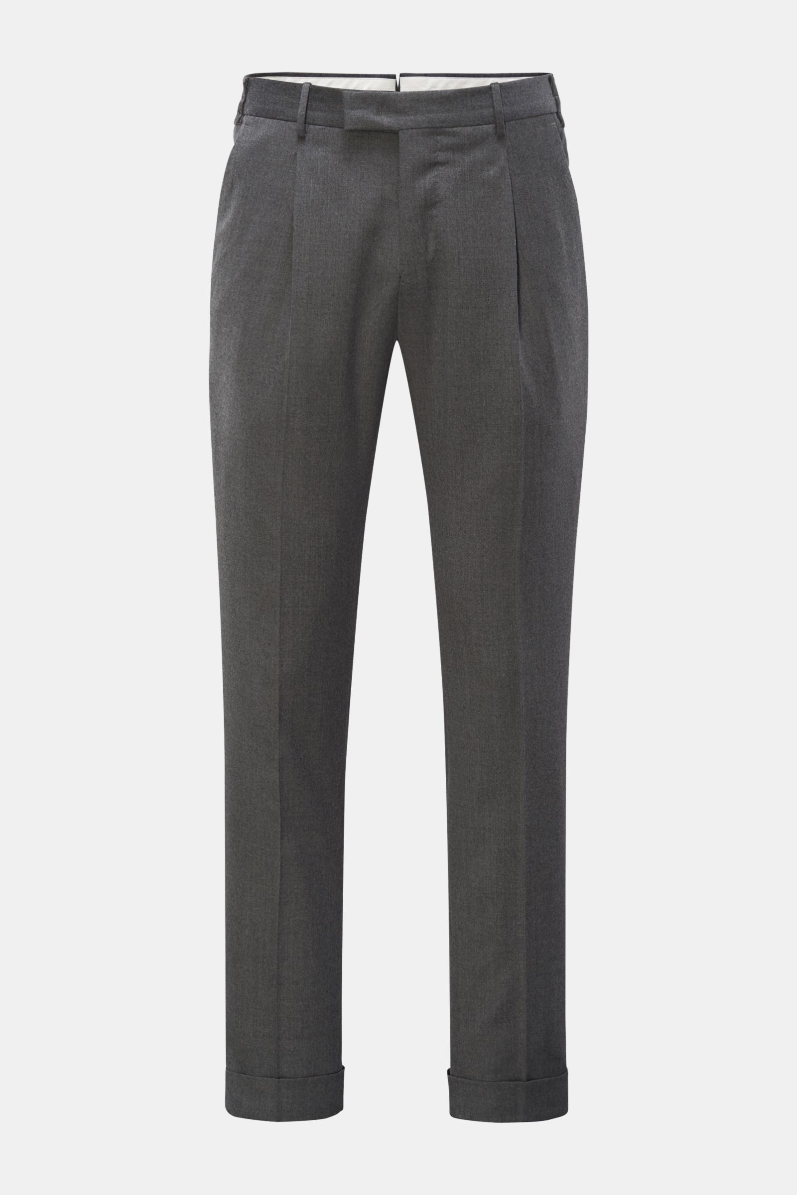 PT Torino Wool trousers 'Master Fit' grey