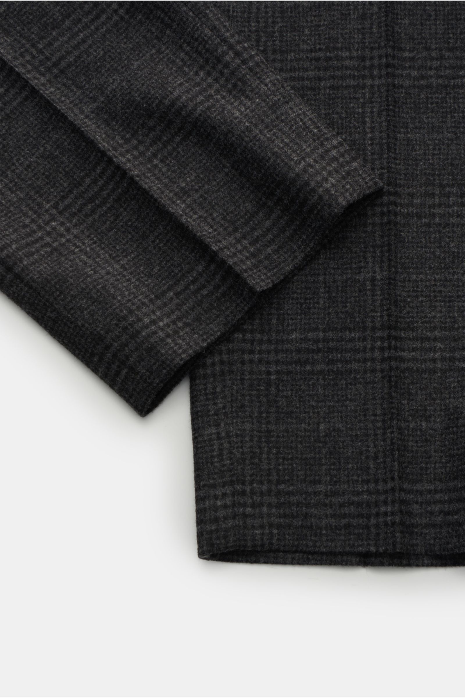 GTA Jogger pants 'Davide' dark grey checked