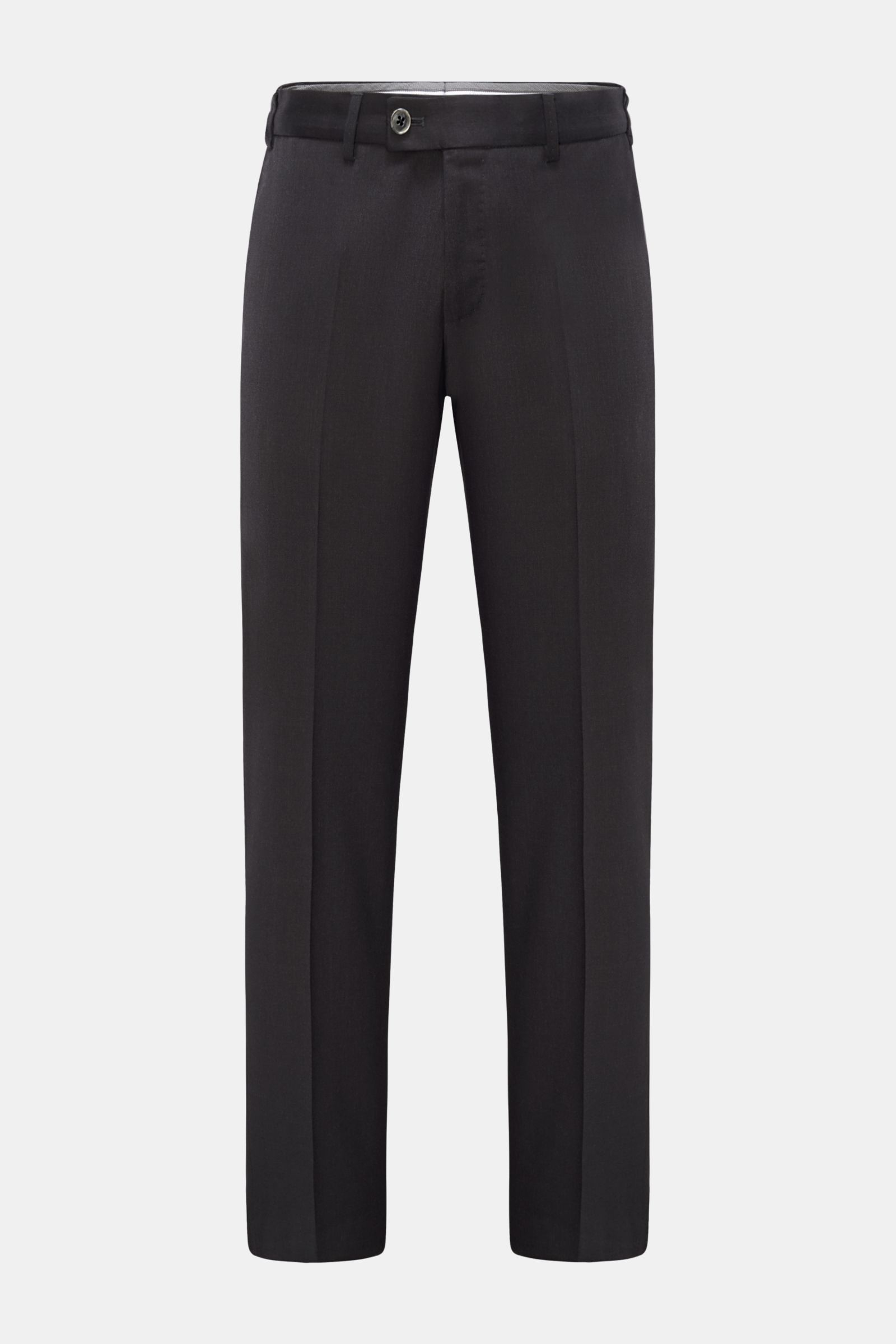 Hiltl Wool trousers 'Piacenza' dark grey mottled
