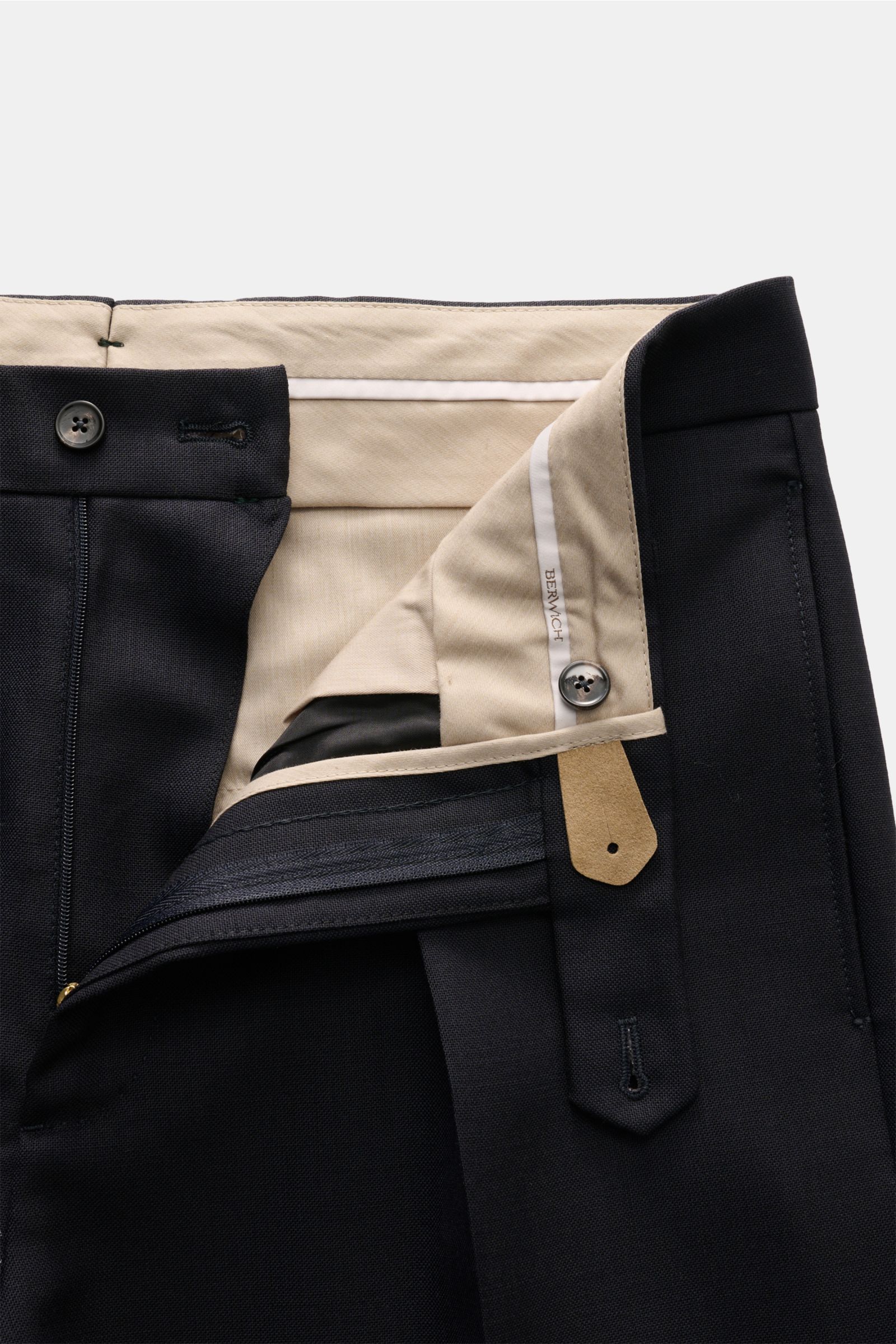 Berwich Wollhose 'Chiaia' dark navy