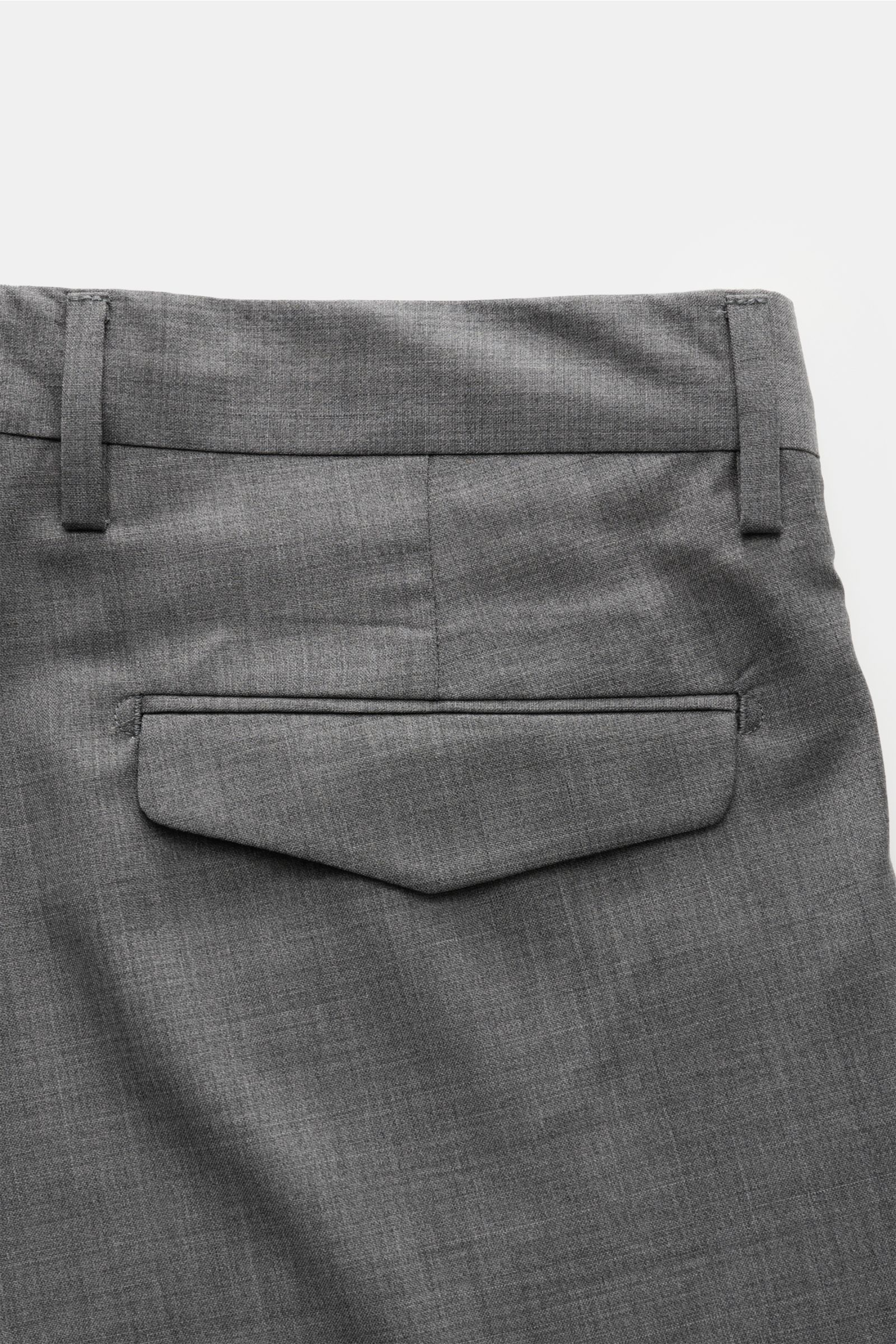 Briglia 1949 Wool trousers grey melange