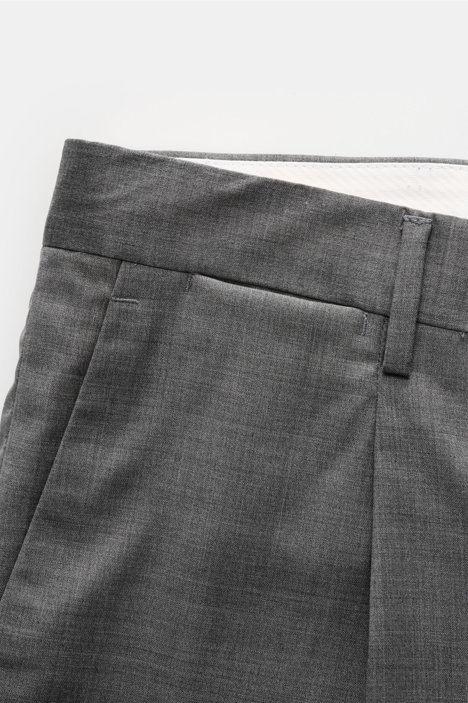 Briglia 1949 Wool trousers grey melange