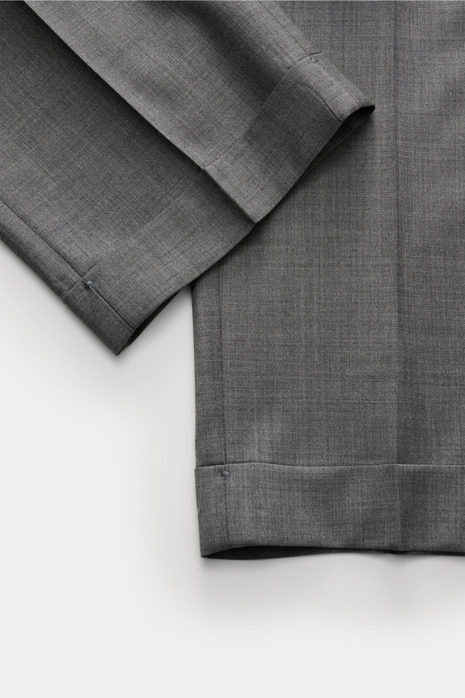 Briglia 1949 Wool trousers grey melange