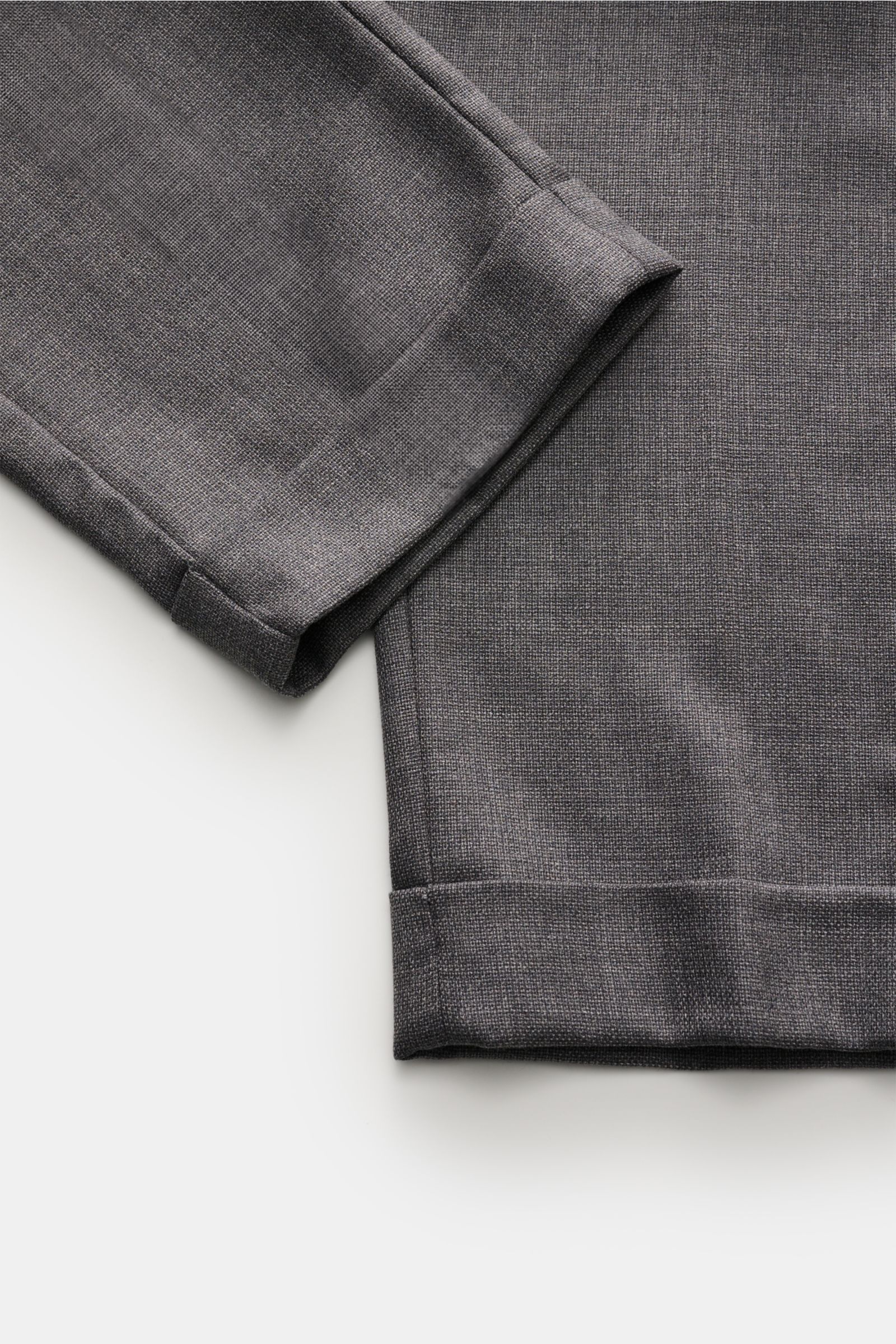 Marco Pescarolo Woll-Jogpants 'Manu' grau meliert